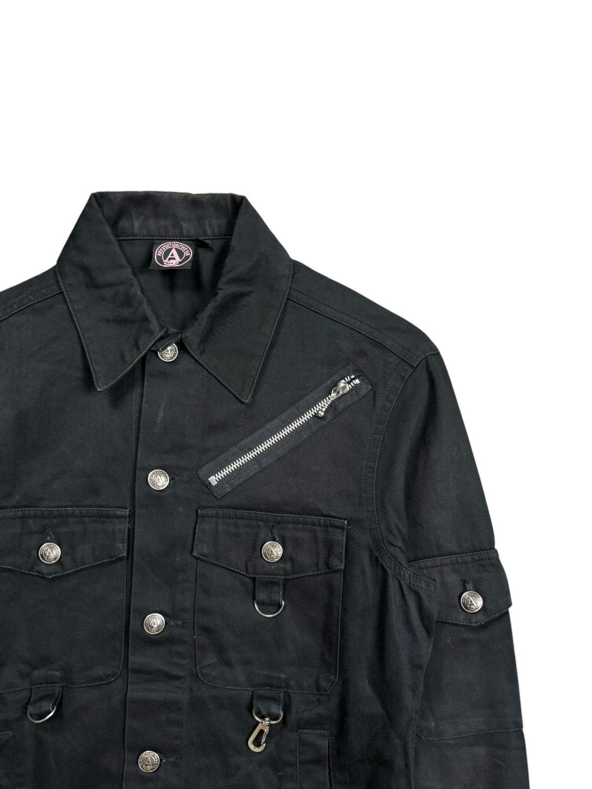 Hysteric Glamour 2000s Keystation - Vkei Style Multizip Jacket Size US M / EU 48-50 / 2 - 4 Thumbnail
