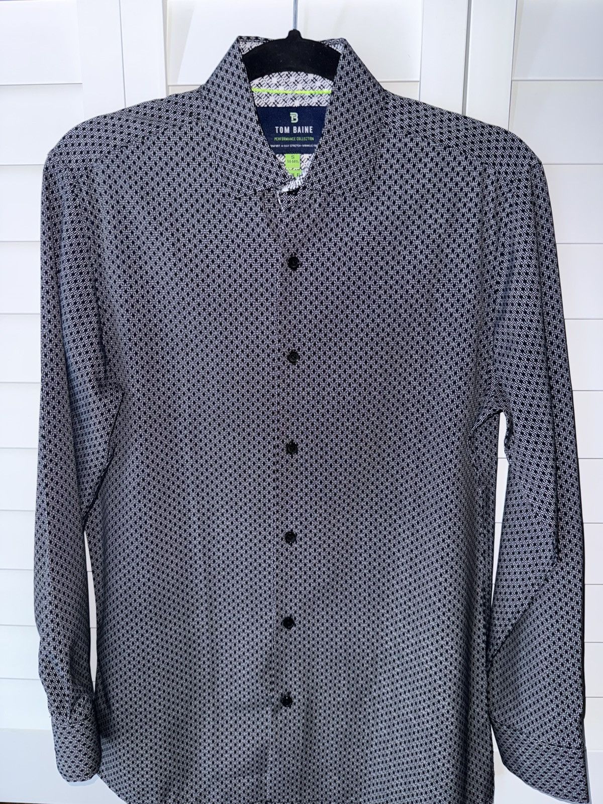 Other Tom Baine Performance Slim Fit Button-Up Shirt Size US S / EU 44-46 / 1 - 5 Thumbnail