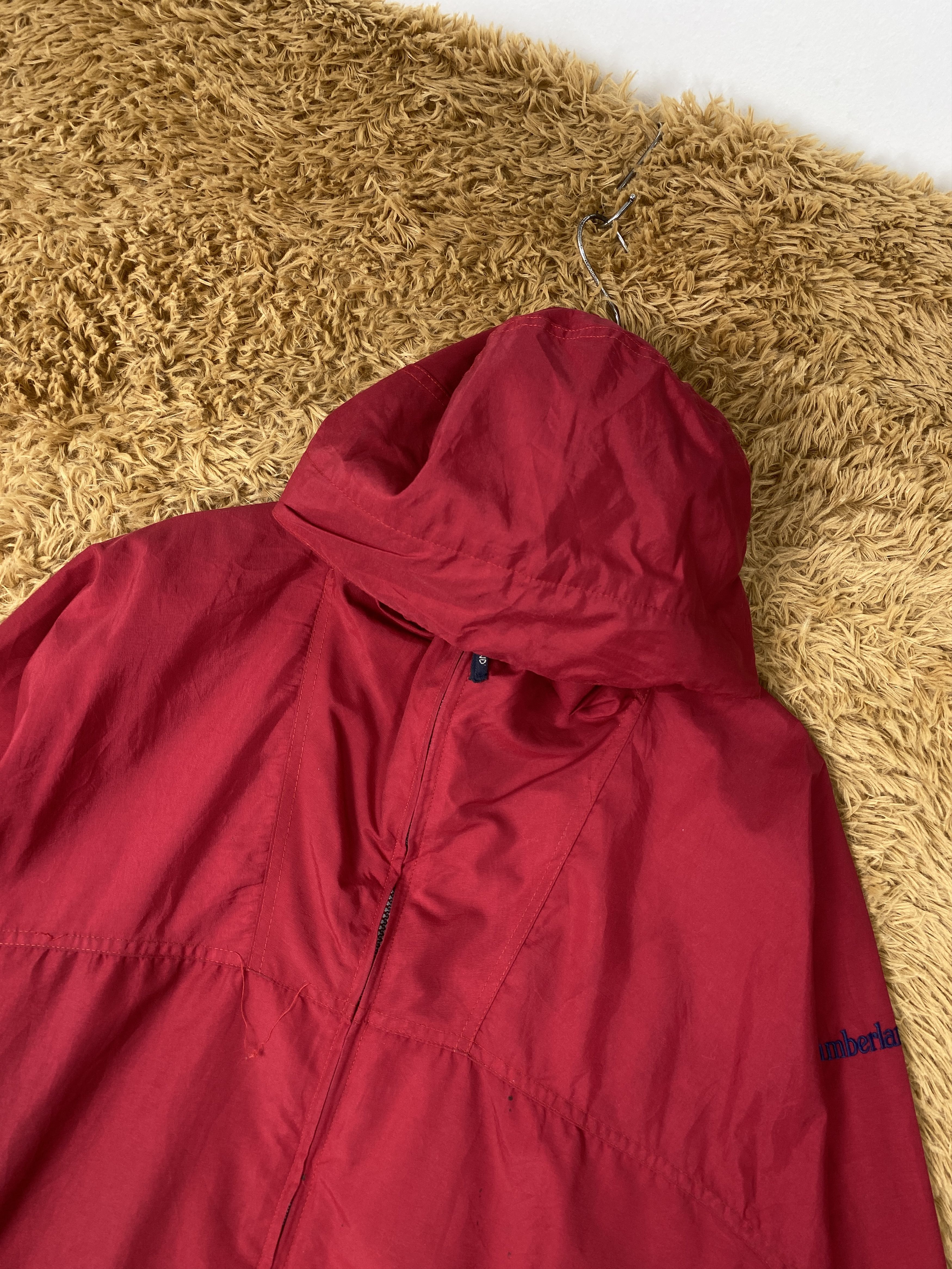 Timberland Vintage Timberland Hoodie Parkas Jacket J1986 Size US L / EU 52-54 / 3 - 2 Thumbnail