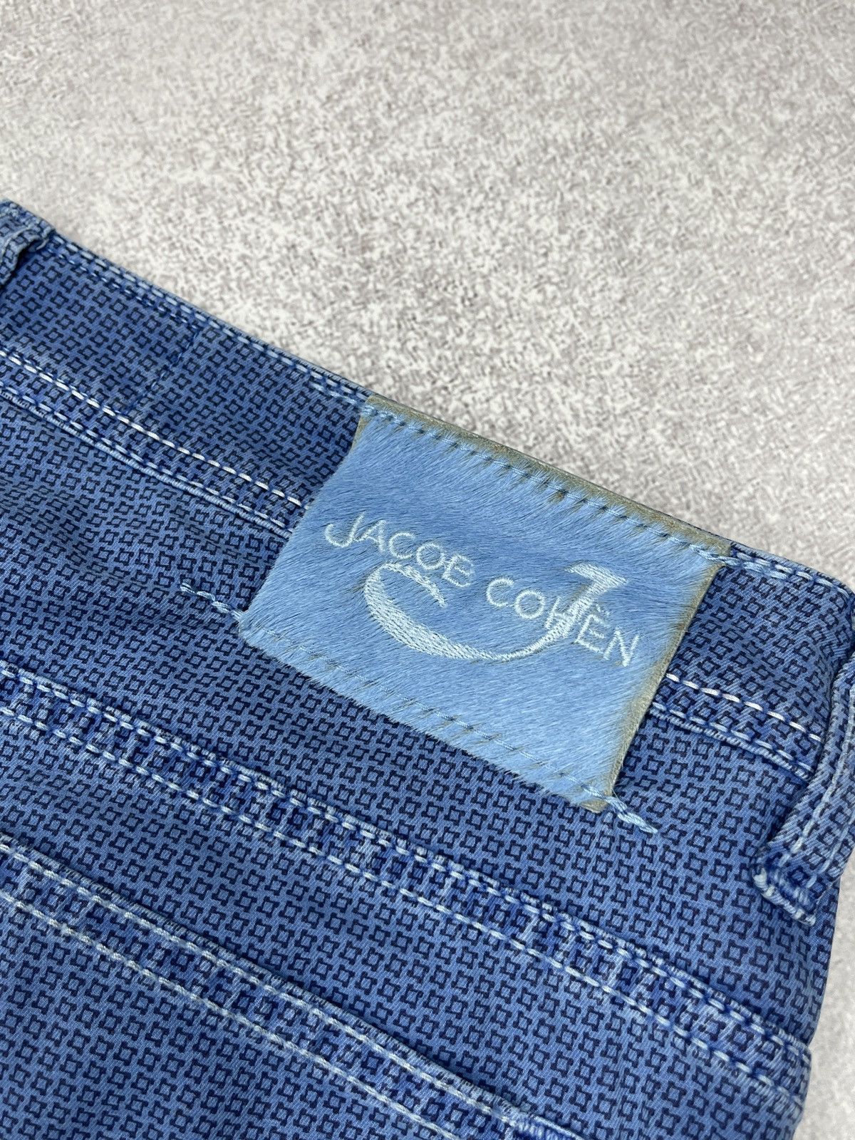 Jacob Cohen Vintage Jacob Cohen Rare Luxury Denim Pants Blue Italy Size US 34 / EU 50 - 4 Thumbnail