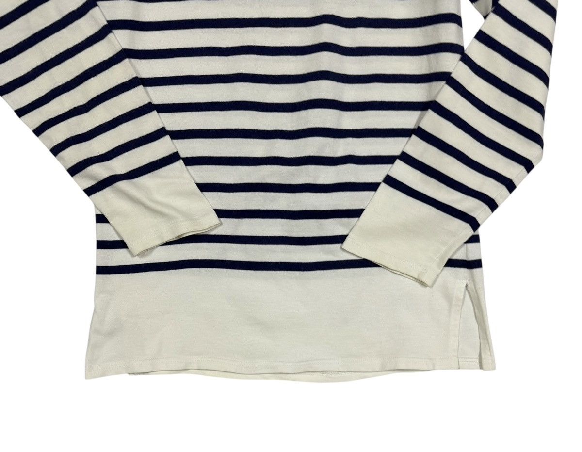 Saint James Vtg Saint James Heavt Cotton Naval Sailor Boatneck Shirt Size US M / EU 48-50 / 2 - 12 Thumbnail