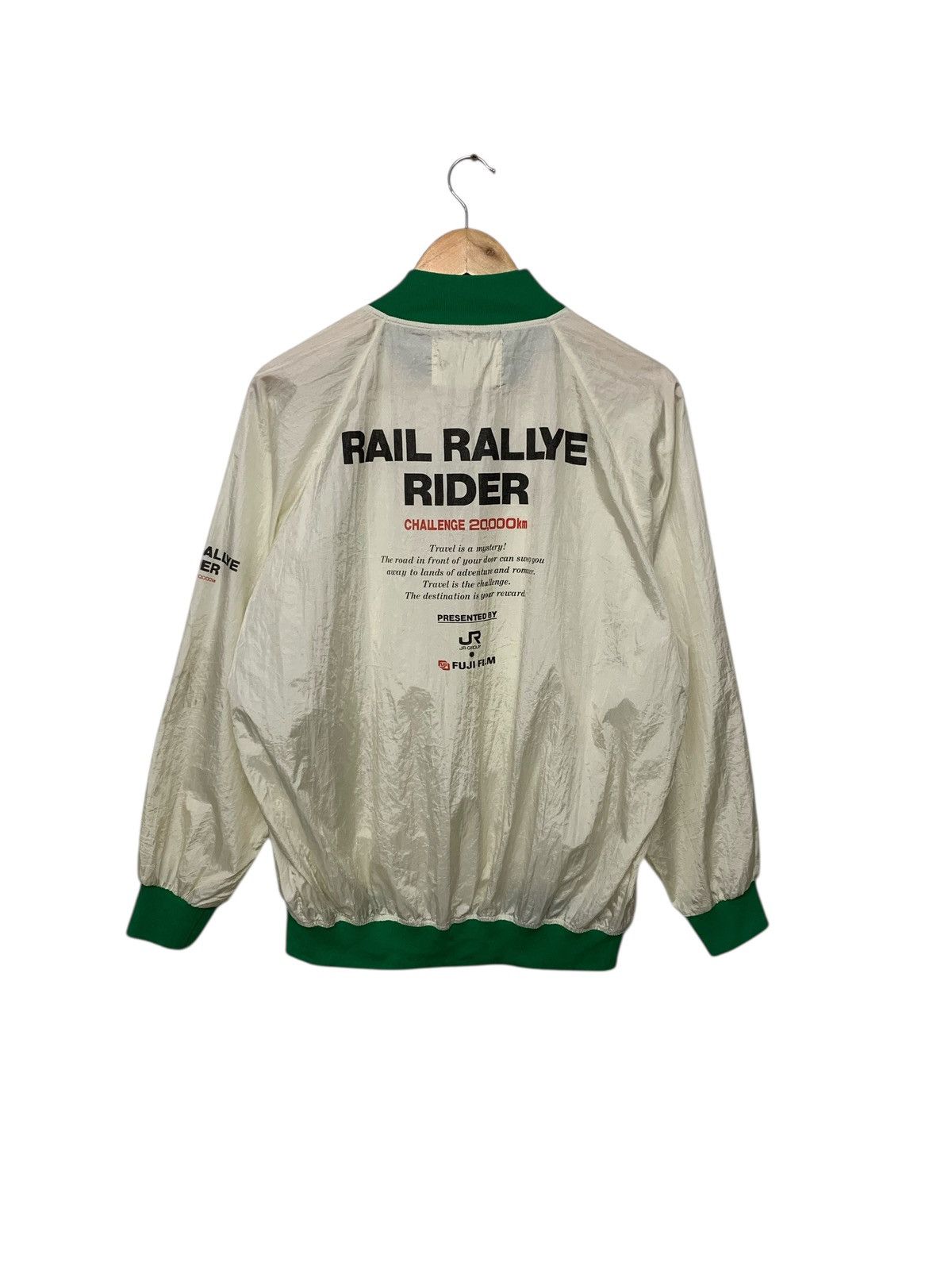 Vintage Vintage 90's FujiFilm "Rail Rallye Rider Challenge" Jacket Size US M / EU 48-50 / 2 - 1 Thumbnail