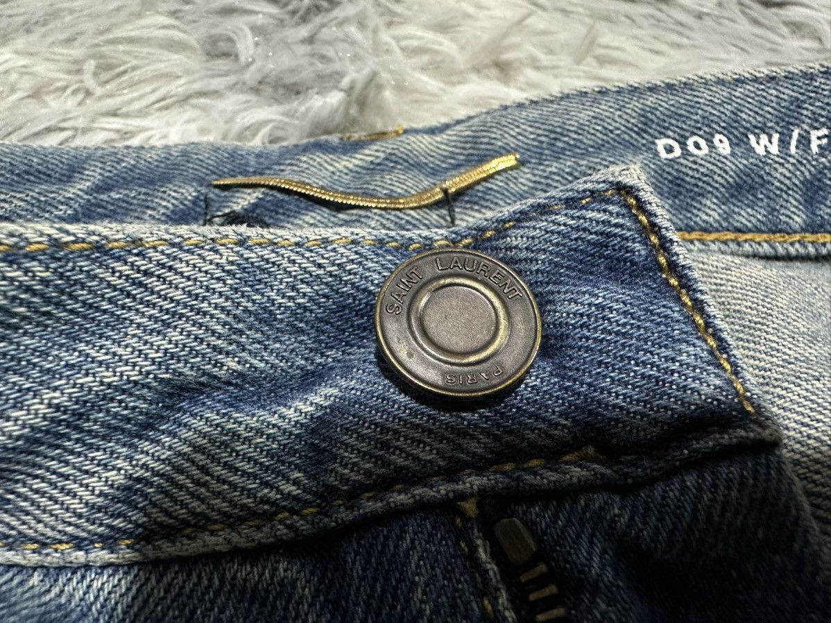 Saint Laurent Paris 🔥2014 Saint Laurent Paris Flared Denim Double Pocket Size US 30 / EU 46 - 7 Thumbnail