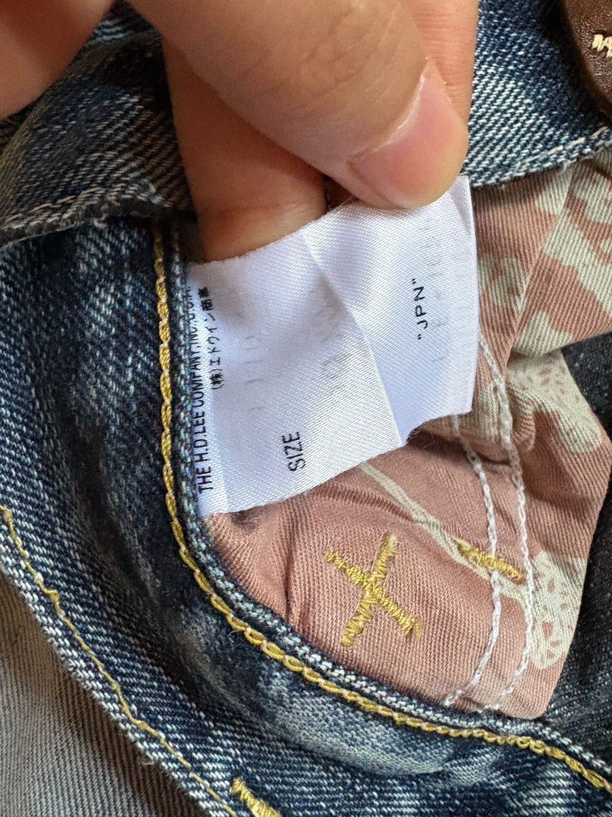Japanese Brand × Lee Vintage Japanese Lee Faded Wash Bootcut Flare Jeans Size US 28 / EU 44 - 10 Thumbnail