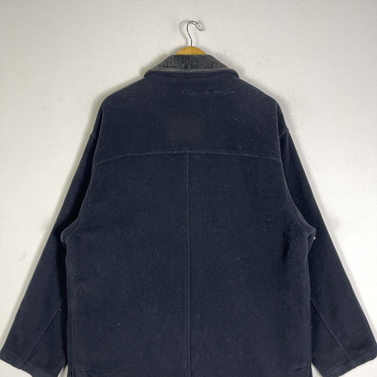Ermenegildo Zegna Vintage Ermenegildo Zegna Corduroy Collar Wool Chore Jacket Size US M / EU 48-50 / 2 - 6 Thumbnail