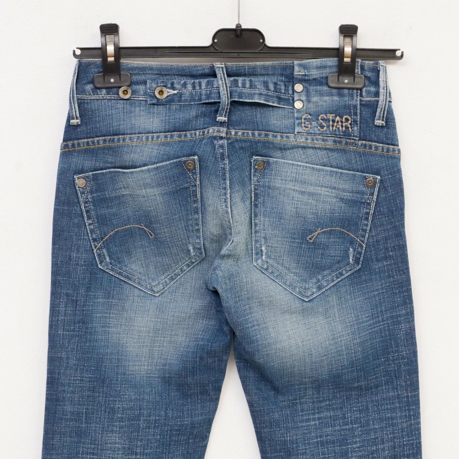 G-Star Raw Midge Straight Women's Jeans W26 L32 Trousers Stretch Size 26" / US 2 / IT 38 - 3 Thumbnail
