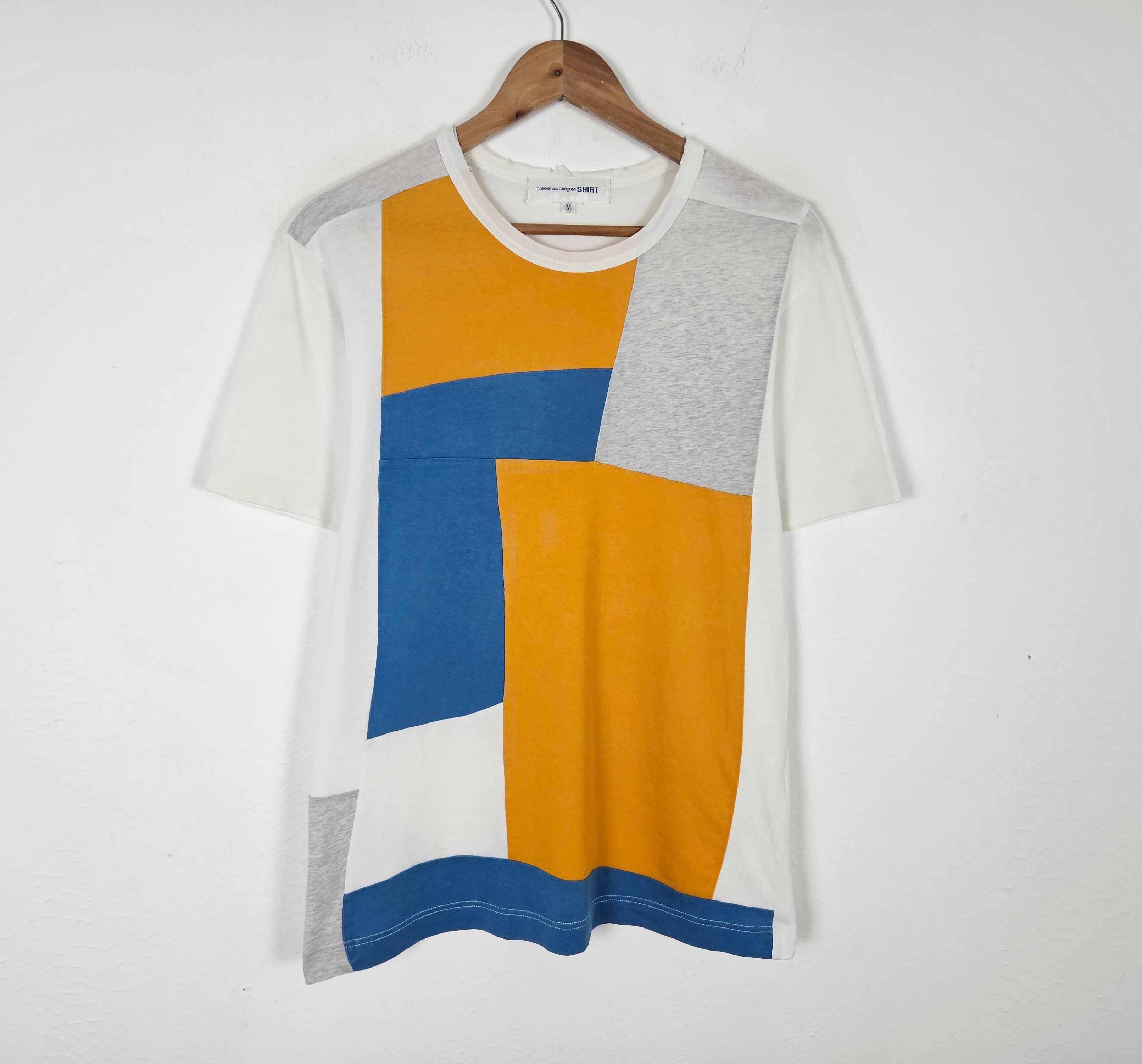 Comme des Garcons SHIRT Comme des Garcons CDG Patchwork shirt Size US M / EU 48-50 / 2 - 2 Thumbnail