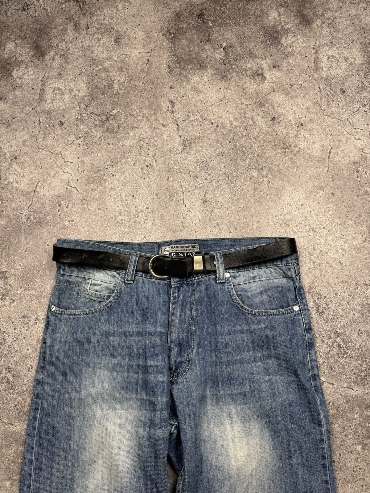Japanese Brand 00’s NUMBER NINE STYLE JAPAN LEATHER Y2K BELT VINTAGE Size ONE SIZE - 1 Thumbnail