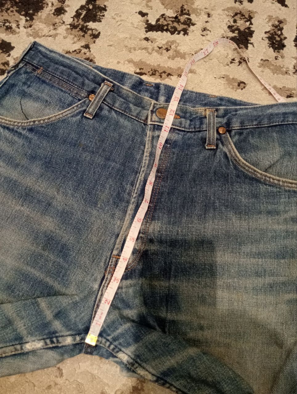 Wrangler VTG WRANGLER BLUE BELL BUTTON FLY WESTERN CUT JEANS Size US 32 / EU 48 - 16 Thumbnail