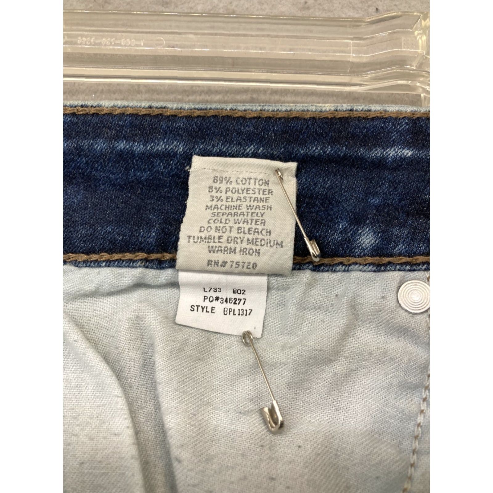 BKE BKE Denim Payton Jeans Womens 26 Skinny Denim Blue Acid Wash 5-Pocket Style Size 26" / US 2 / IT 38 - 4 Thumbnail