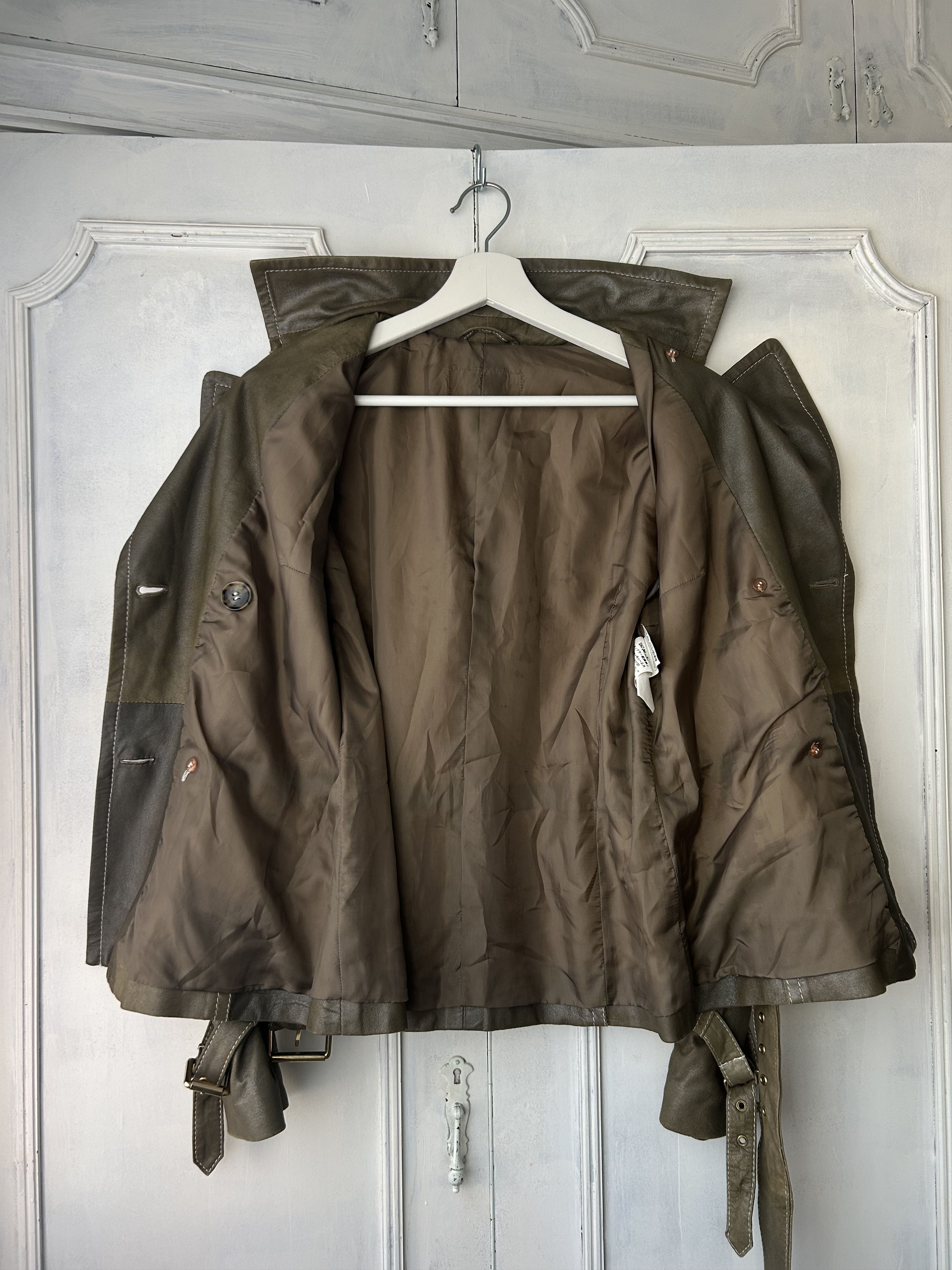 Weekend Max Mara Max Mara Weekend Vintage Leather Jacket Size M / US 6-8 / IT 42-44 - 7 Thumbnail