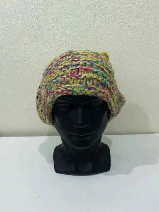 Japanese Brand Japanese Brand YOYO Knit Beanie Hat Size ONE SIZE - 3 Thumbnail