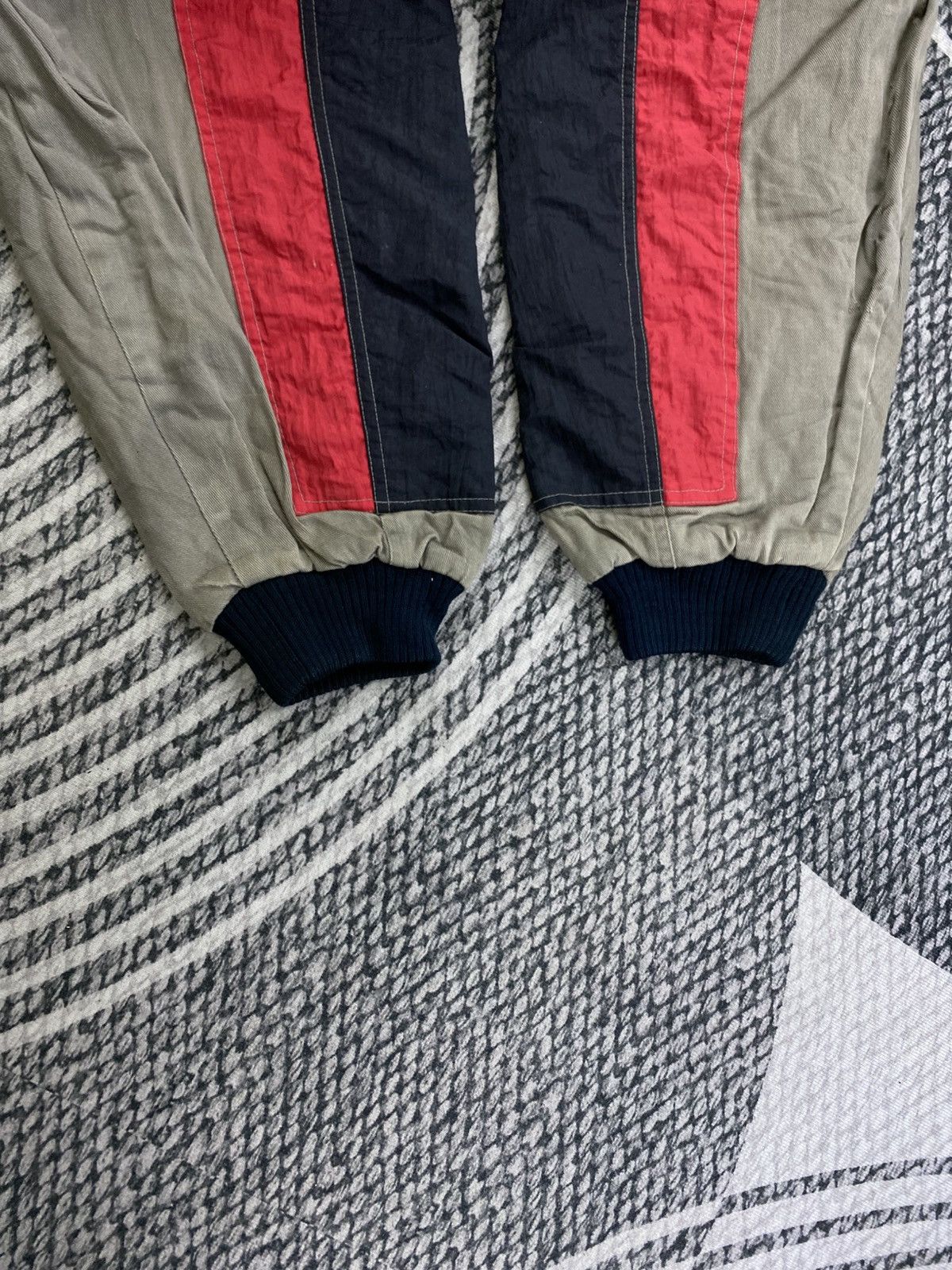 Japanese Brand Vintage 1990s BAYLEAF Utility Zipper Bomber Jacket Size US XL / EU 56 / 4 - 7 Thumbnail