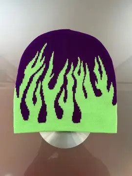 Other Neon Flame Beanie Size ONE SIZE - 1 Thumbnail
