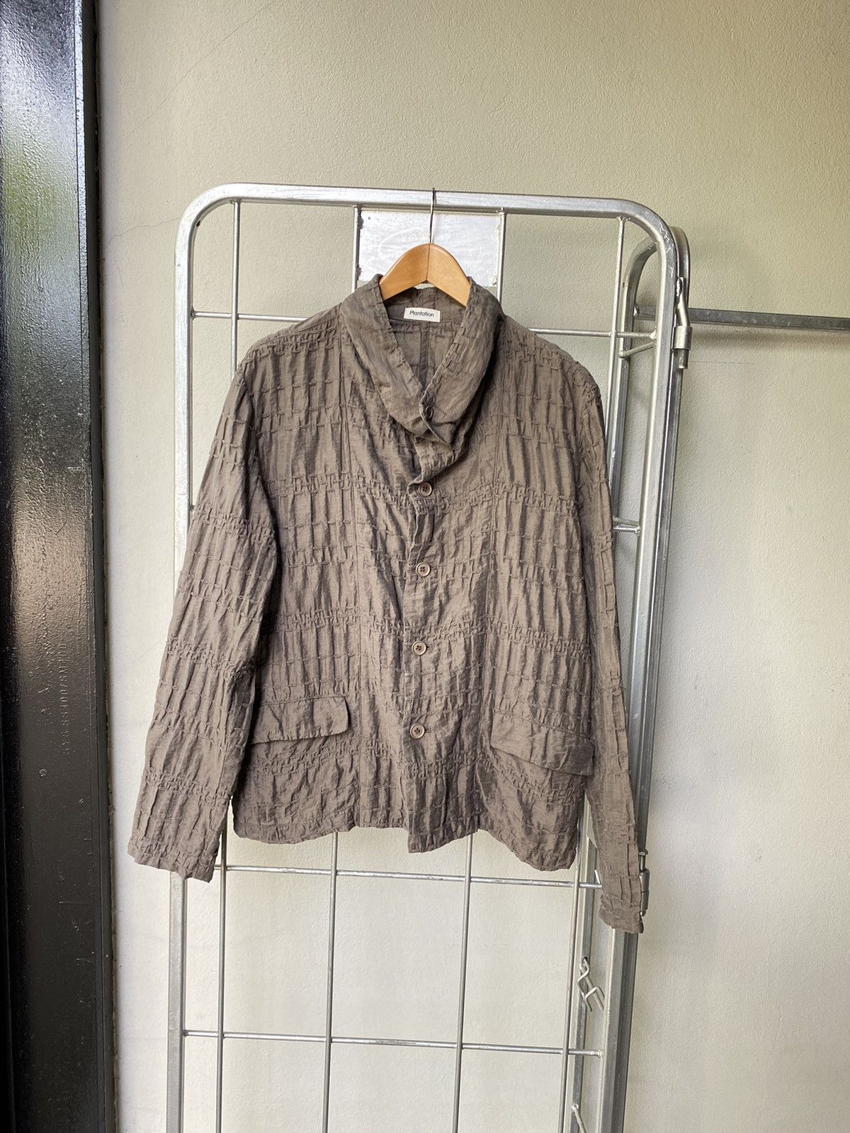 Issey Miyake Plantation stitch brow shirt Size M / US 6-8 / IT 42-44 - 2 Thumbnail