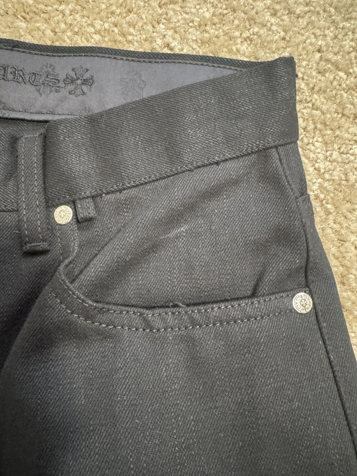 Chrome Hearts Chrome Hearts Fleur Denim Jeans Size US 30 / EU 46 - 7 Thumbnail