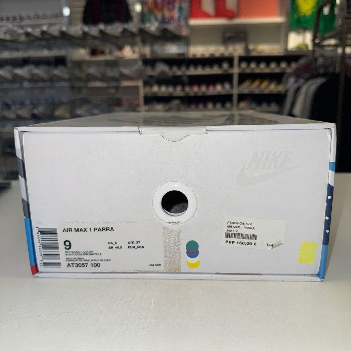 Nike × Parra Size 9 - Nike Parra x Air Max 1 White (AT3057-100) Size US 9 / EU 42 - 7 Thumbnail