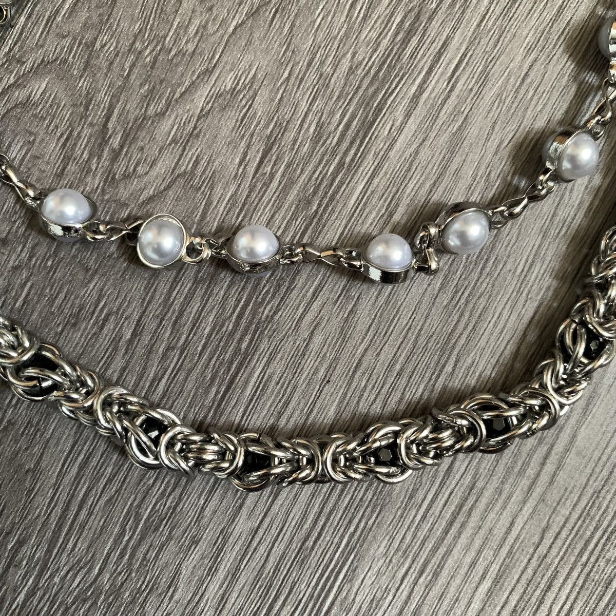 Japanese Brand × Vintage Japanese Brand NaturalEcho Pearled Wallet Chain Size ONE SIZE - 3 Thumbnail