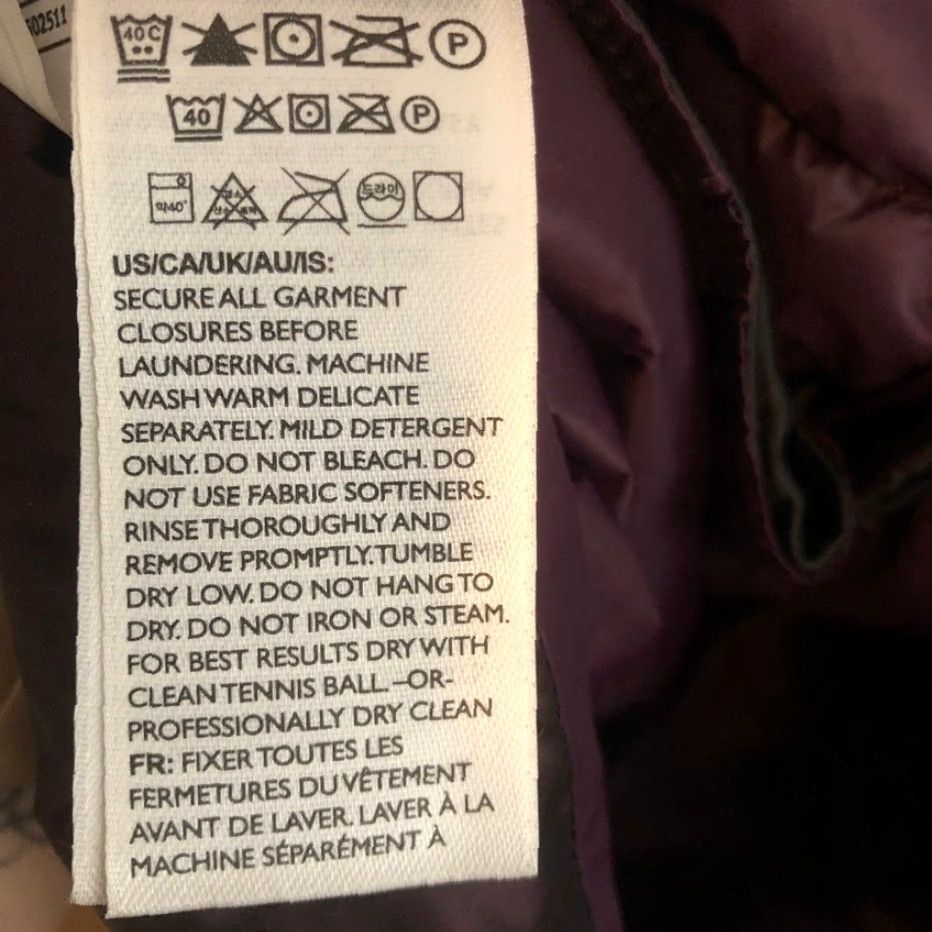 Eddie Bauer VINTAGE Eddie Bauer Womens Jacket Purple Luna Peak Water Resistant Down Parka EB550 S Size S / US 4 / IT 40 - 7 Thumbnail