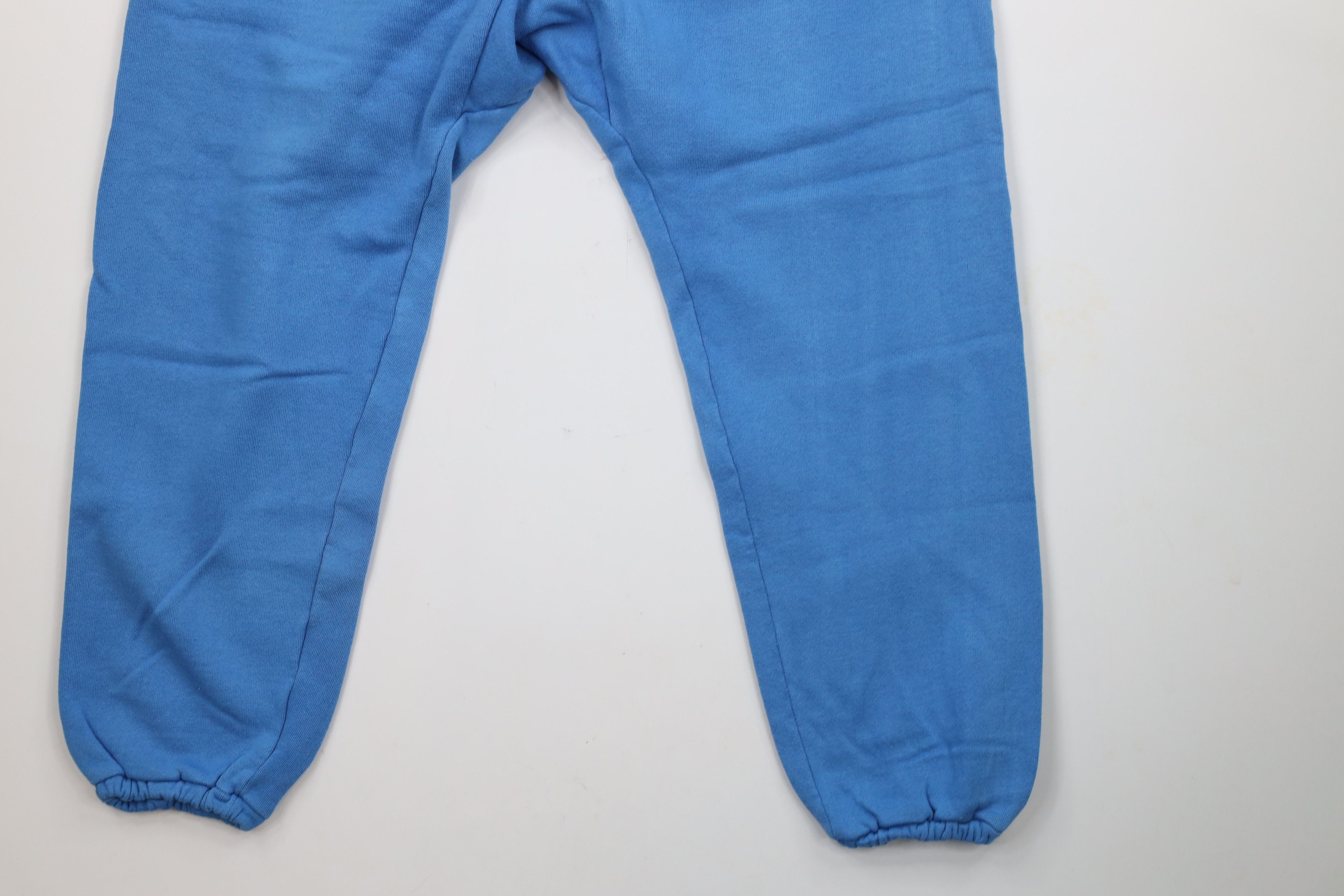 Vintage Vintage 70s 80s Streetwear Sweatpants Joggers Blue USA Size US 36 / EU 52 - 4 Thumbnail