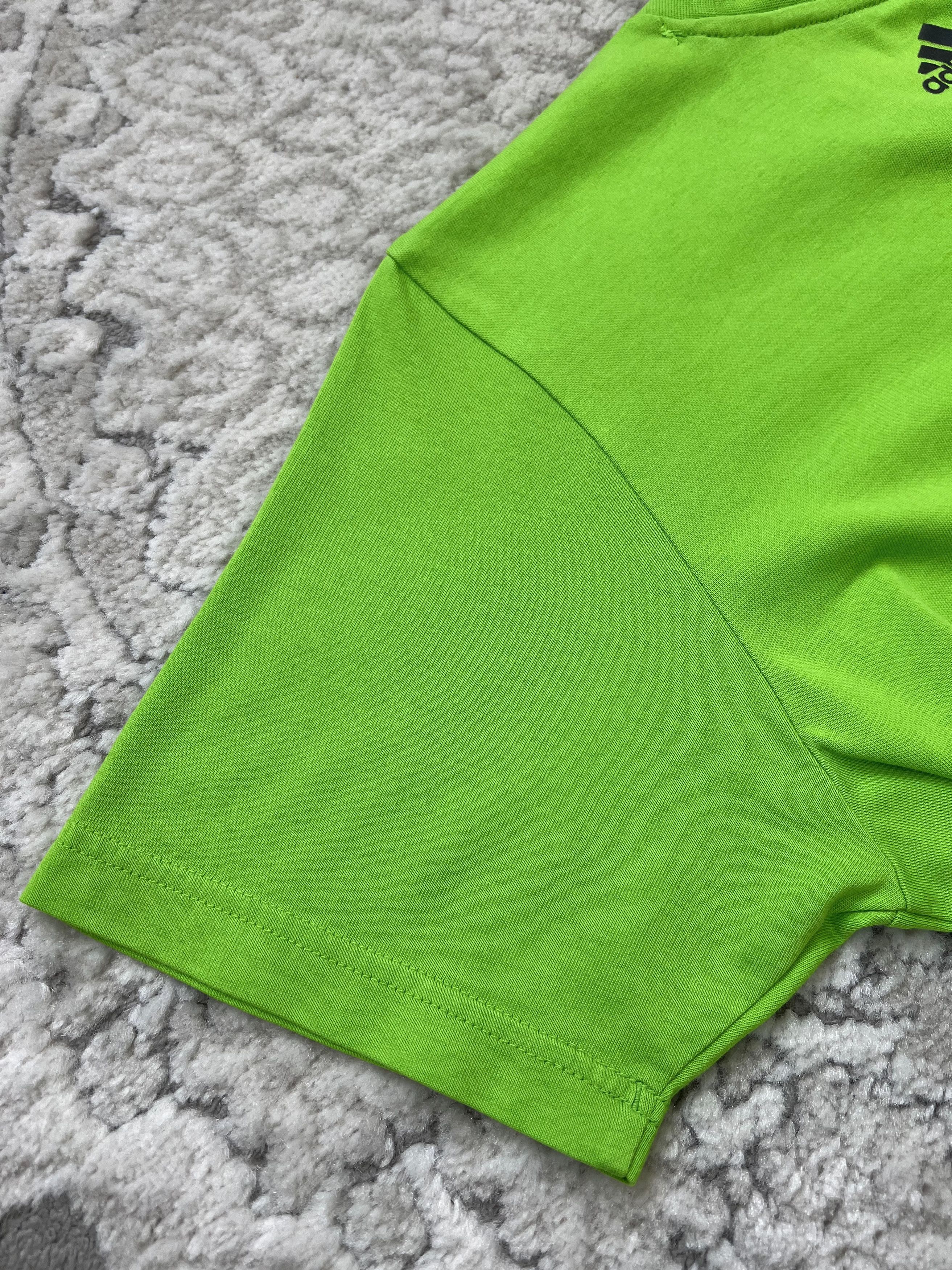 Adidas Adidas Climalite Cotton Lime Green T-Shirt Size US S / EU 44-46 / 1 - 10 Thumbnail