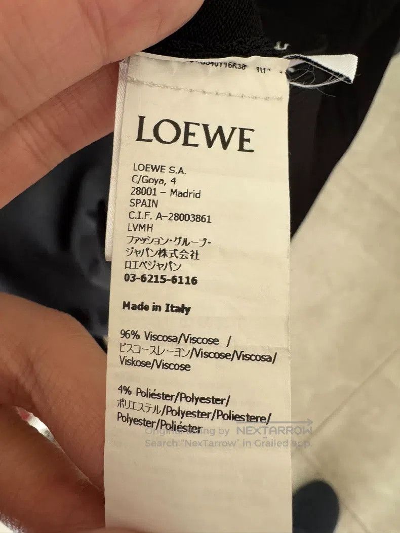 Loewe Loewe SS22 V-Neck Knitted Shirt Outerwear Size S / US 4 / IT 40 - 4 Thumbnail