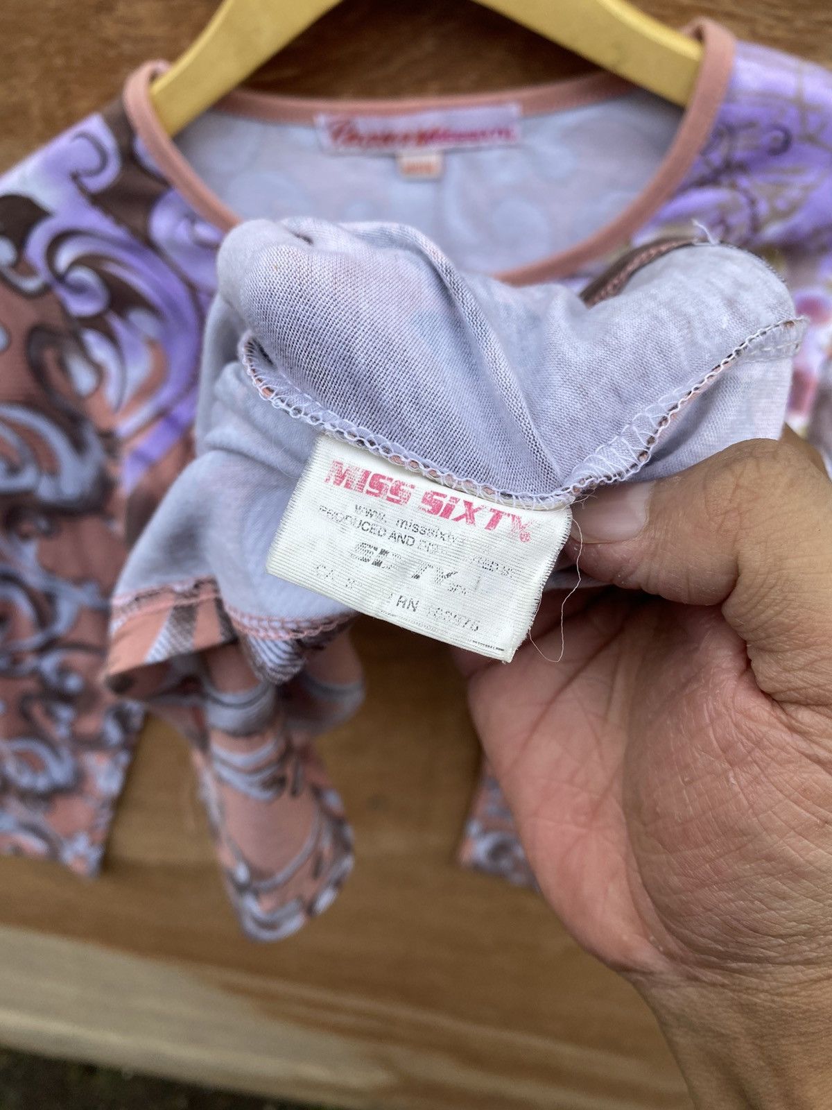 Miss Sixty 2000s y2k miss sixty embellished beads floral jpg style Size M / US 6-8 / IT 42-44 - 5 Thumbnail