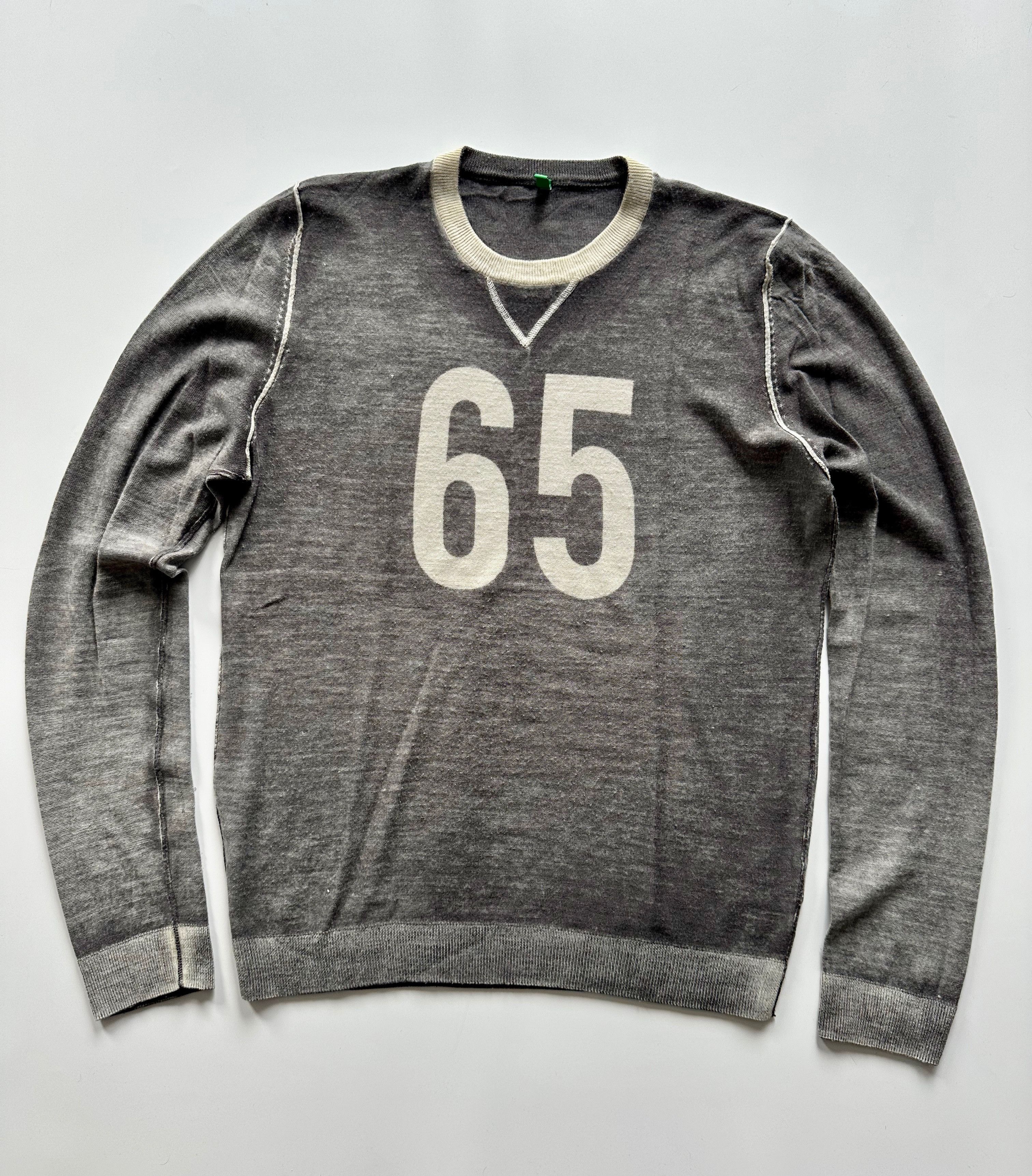 United Colors Of Benetton United Colors Of Benetton Wool Blend 65 light jumper sweater Size US L / EU 52-54 / 3 - 1 Thumbnail