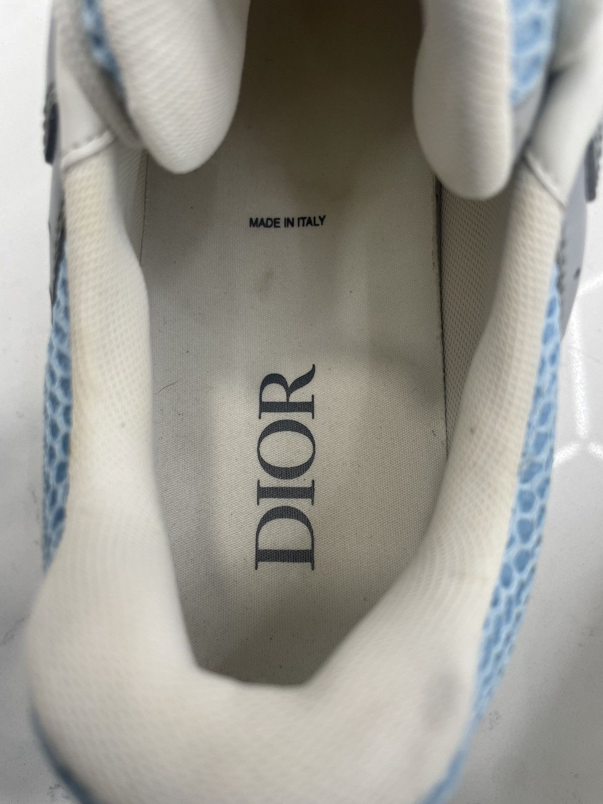 Dior Dior B22 white, blue and black Size US 13 / EU 46 - 4 Thumbnail