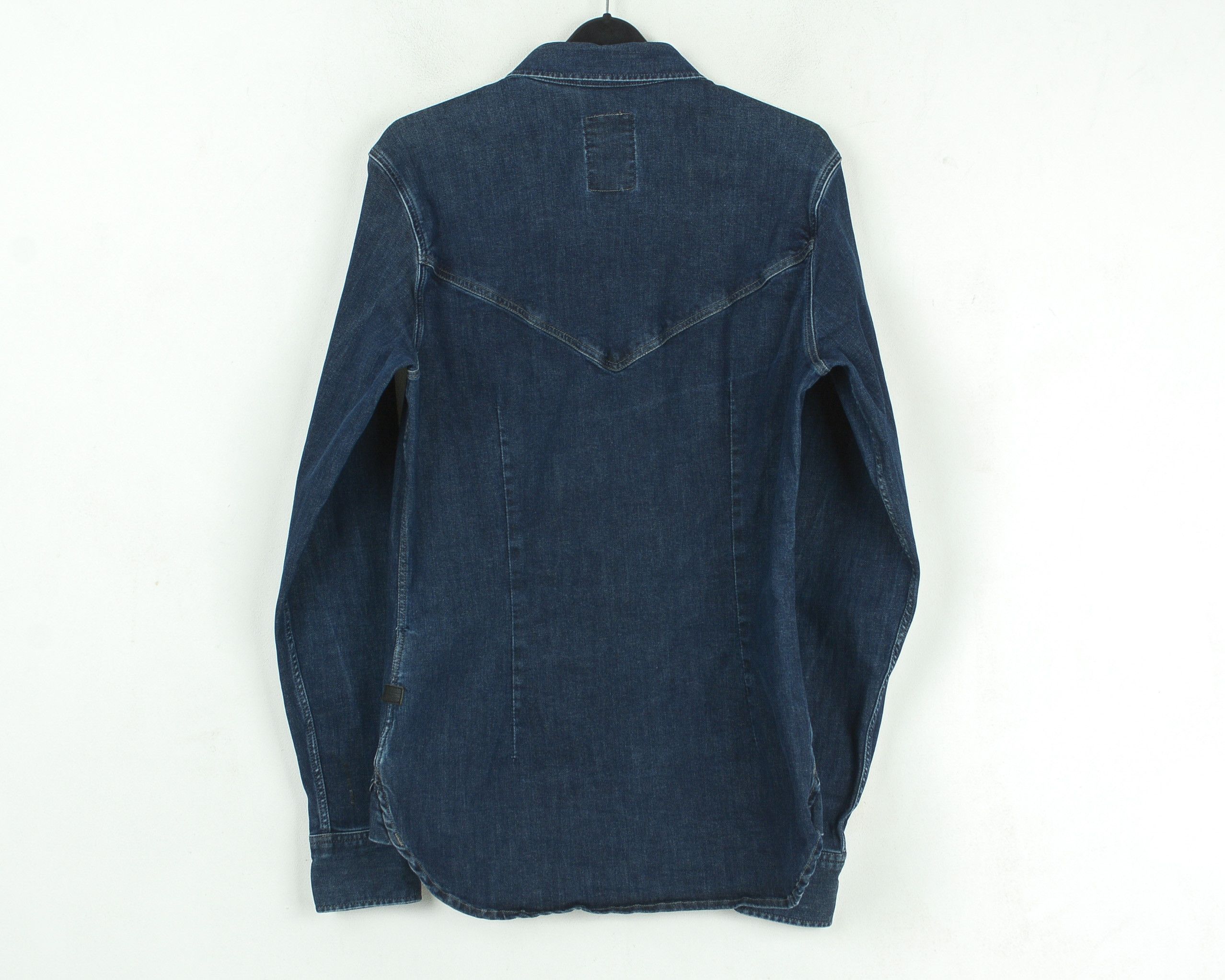 G-Star Type C Clean Shirt M Slim Fit Long Sleeve Denim Pearl Snap Size US M / EU 48-50 / 2 - 5 Thumbnail