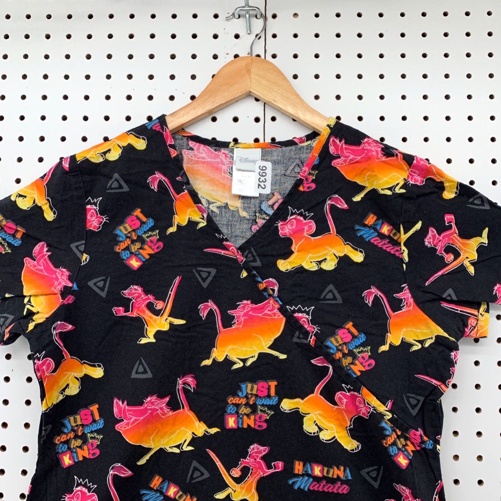 Disney Disney The Lion King Scrubs Medical Womens Small Black Size S / US 4 / IT 40 - 5 Thumbnail