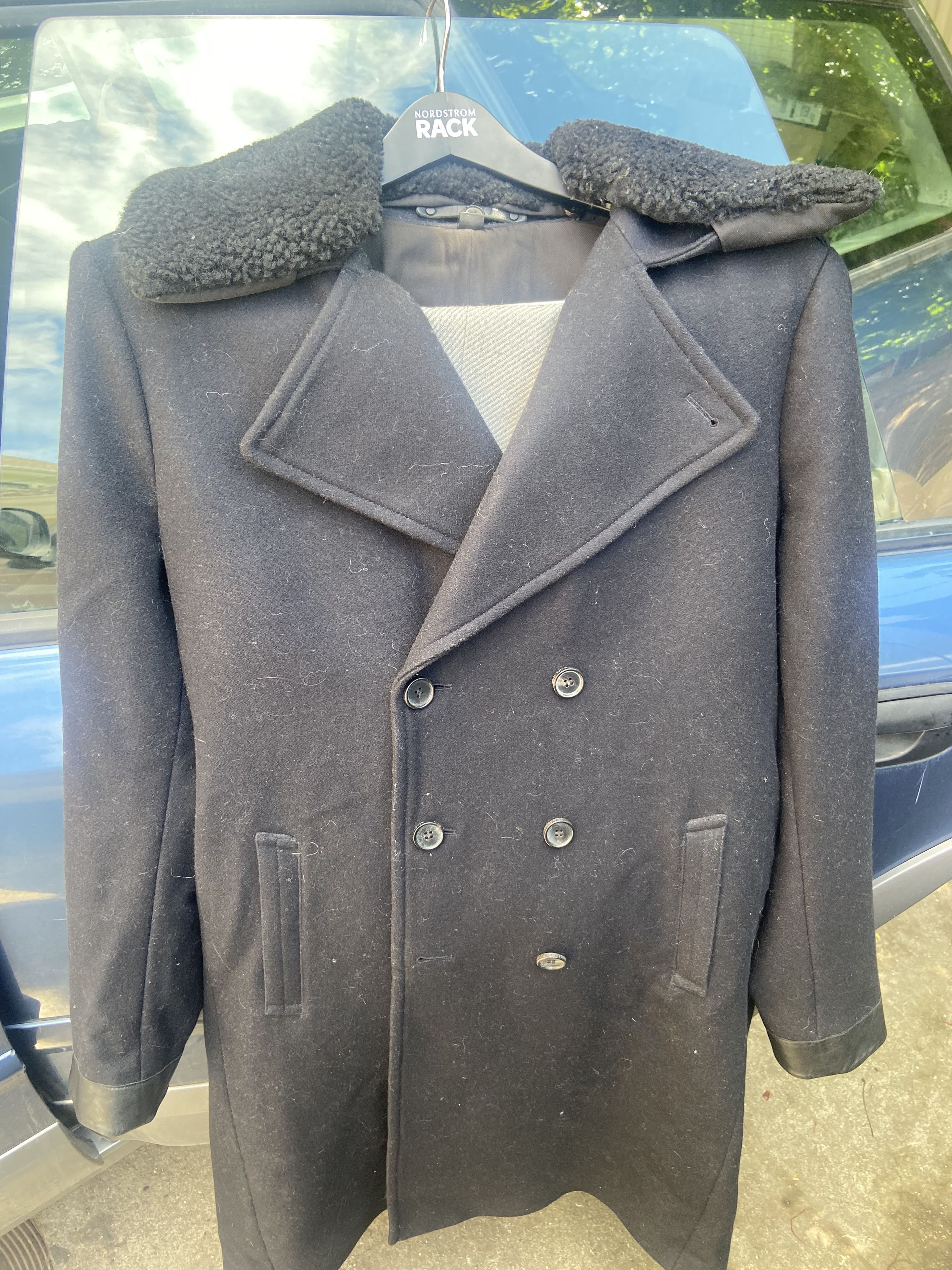 Allsaints officers style overcoat Size US L / EU 52-54 / 3 - 1 Thumbnail
