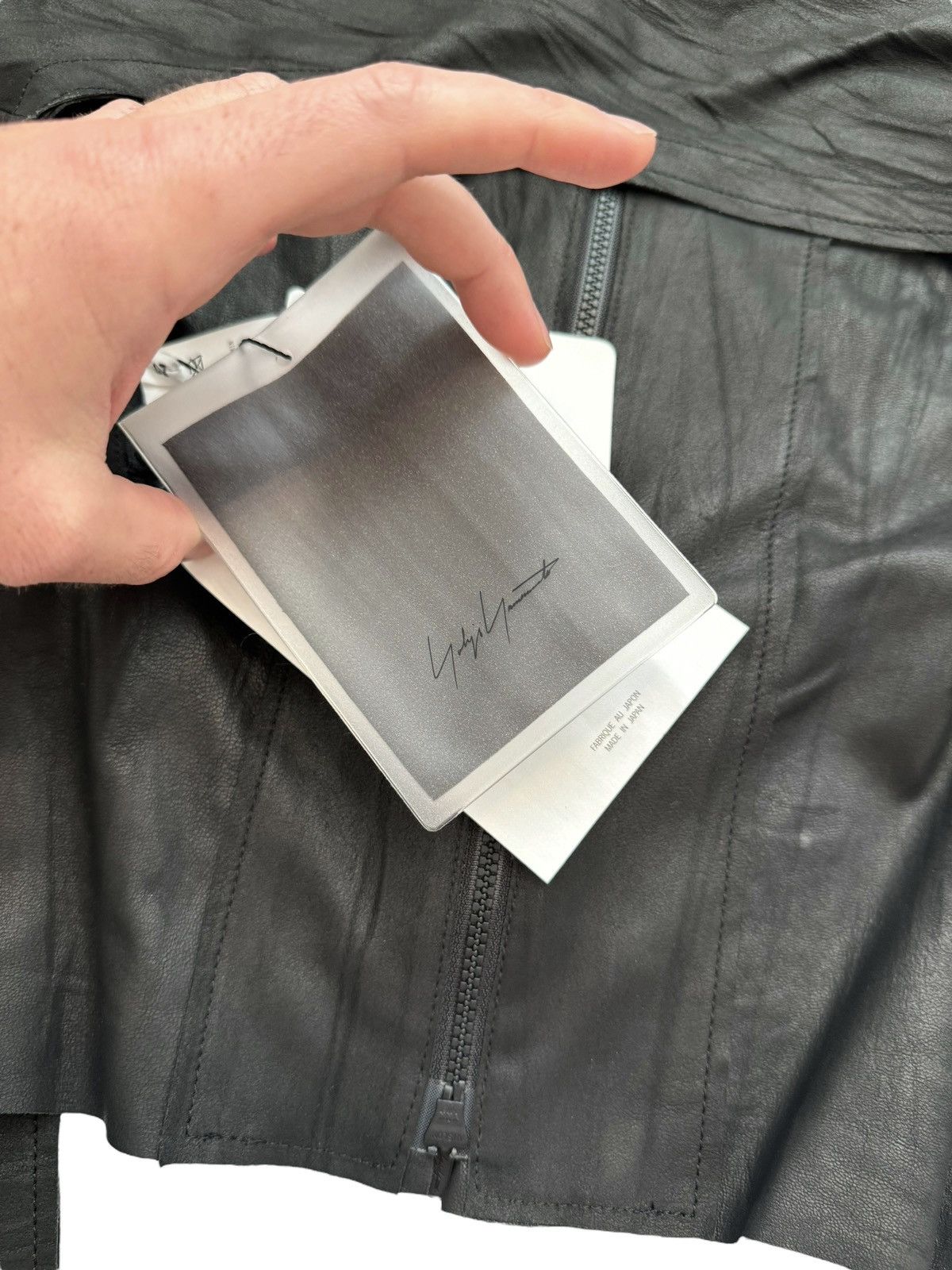 Yohji Yamamoto $1690 Goat Leather Wrap Corset Size M / US 6-8 / IT 42-44 - 13 Thumbnail