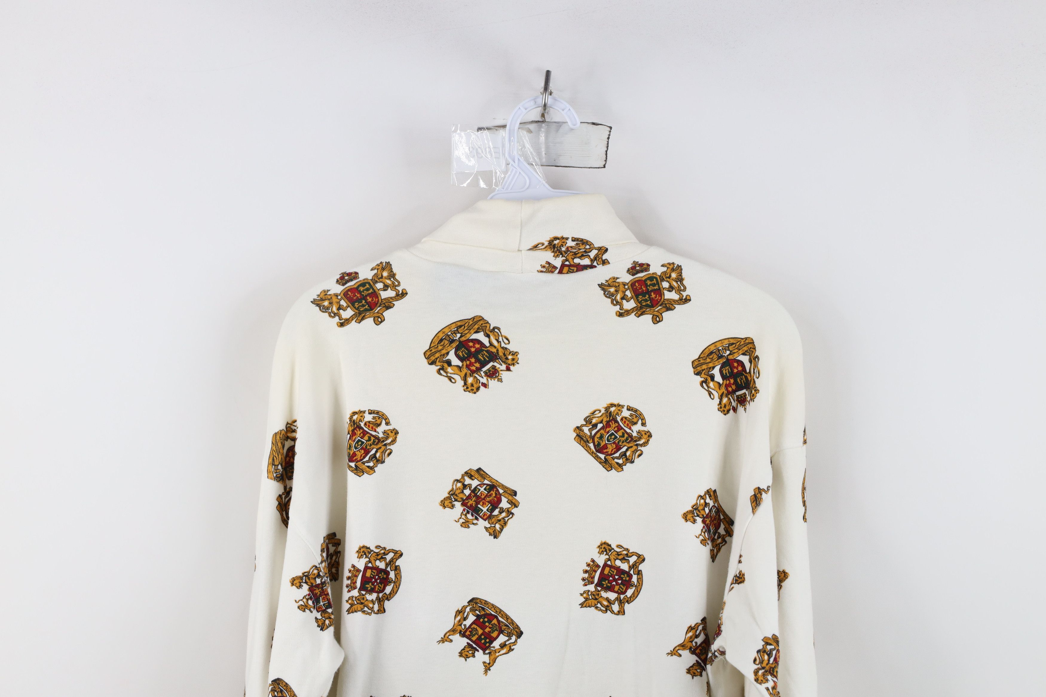 Vintage Vintage 90s Streetwear of Arms Turtleneck T-Shirt Cotton Size M / US 6-8 / IT 42-44 - 13 Thumbnail