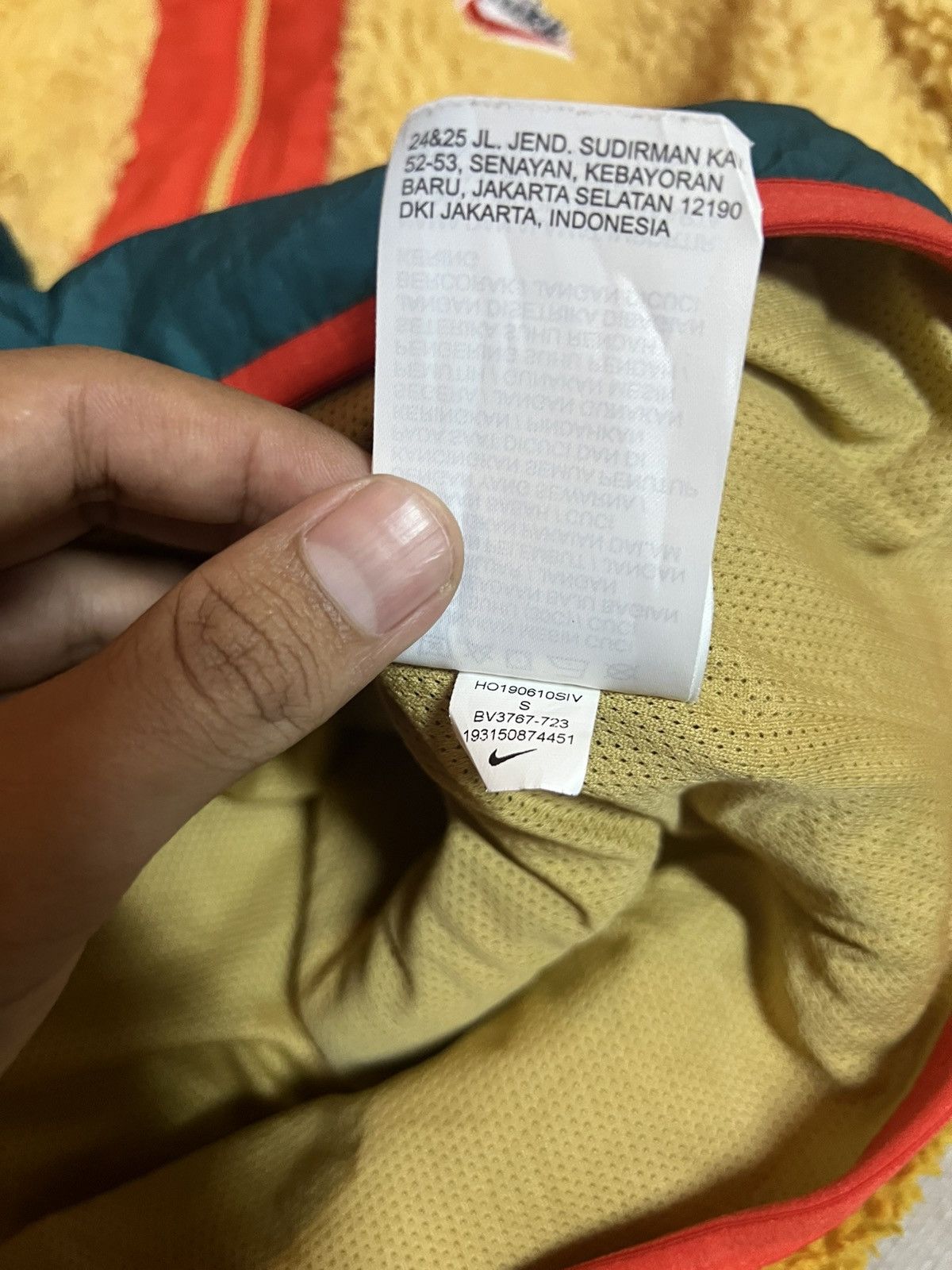Nike Nike Multicolour Colorblock Halfzipper Sherpa Anorak Size US M / EU 48-50 / 2 - 11 Thumbnail