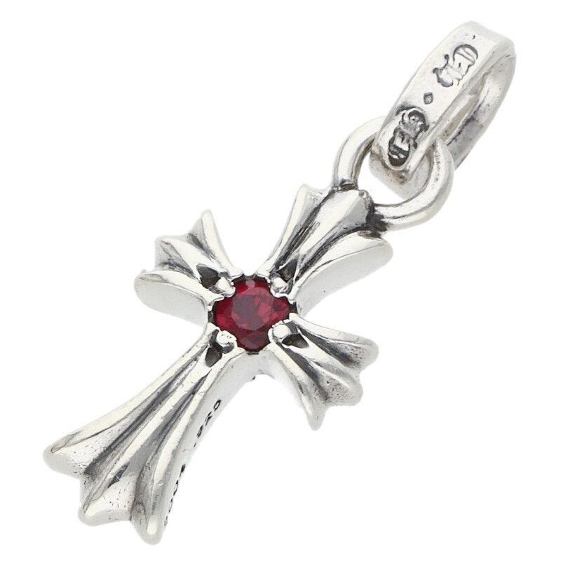 Chrome Hearts Chrome Hearts Ruby Charm Silver Necklace Size ONE SIZE - 2 Thumbnail