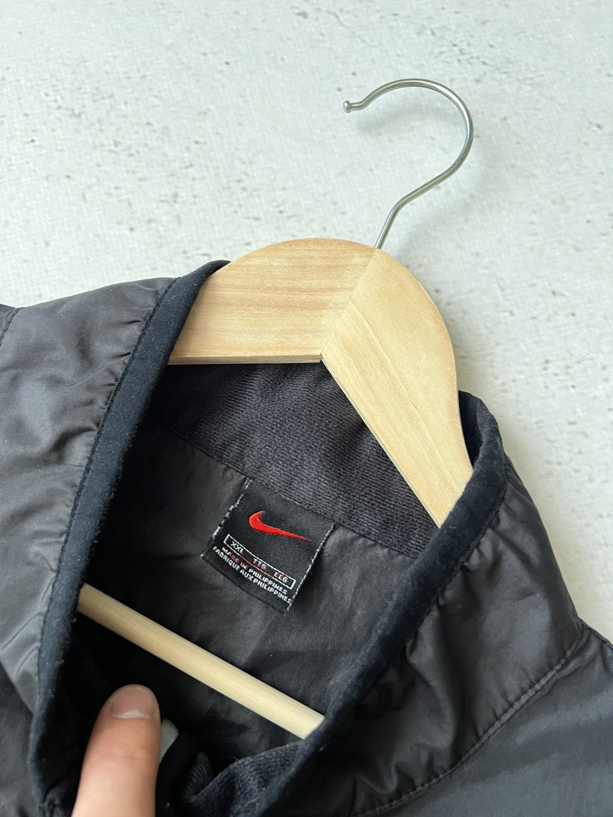 Nike Nike Vintage Black Anorak Jacket size XXL Size US XXL / EU 58 / 5 - 8 Thumbnail