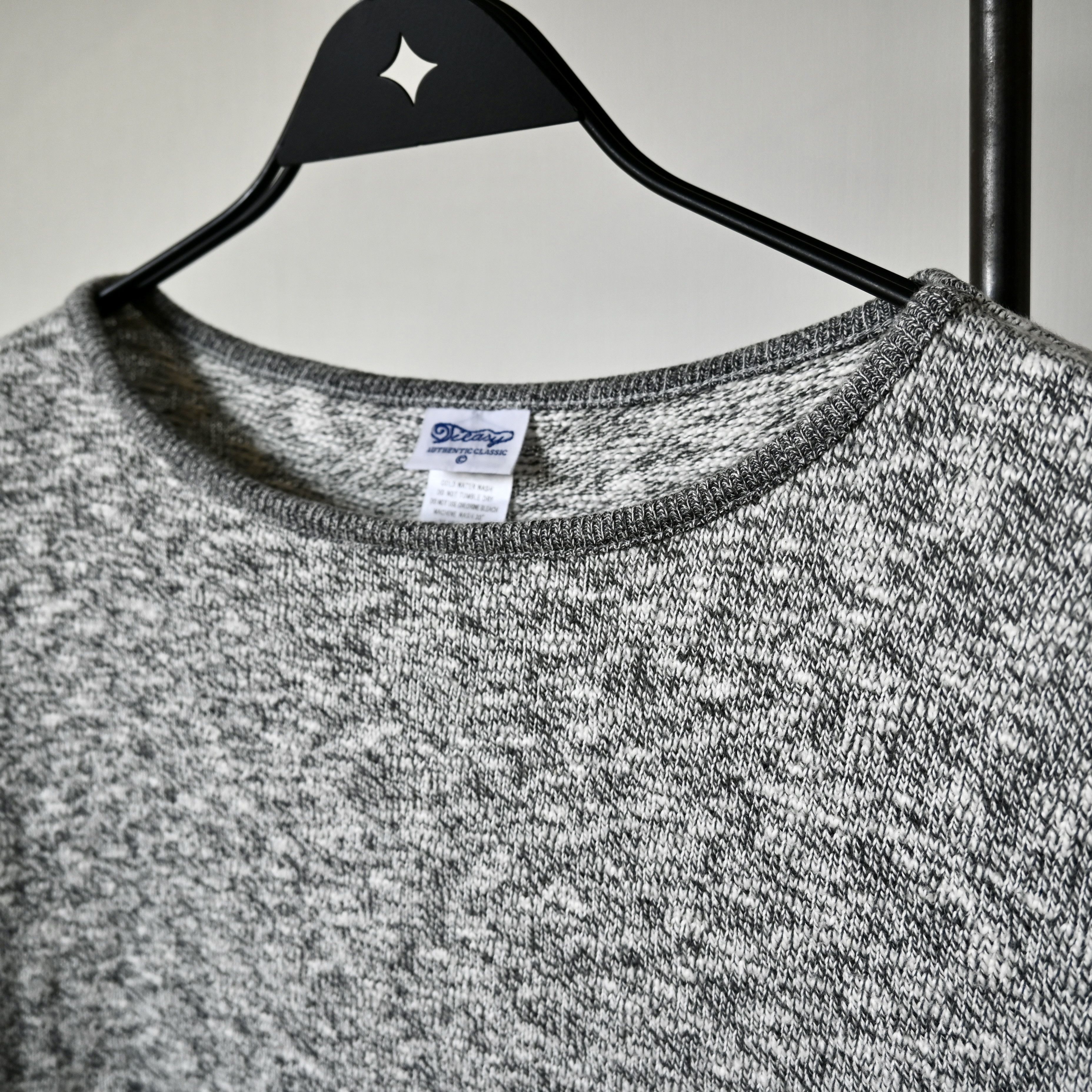 Japanese Brand Tieasy melange knit cotton boatneck shirt, made in Japan Size US M / EU 48-50 / 2 - 8 Thumbnail