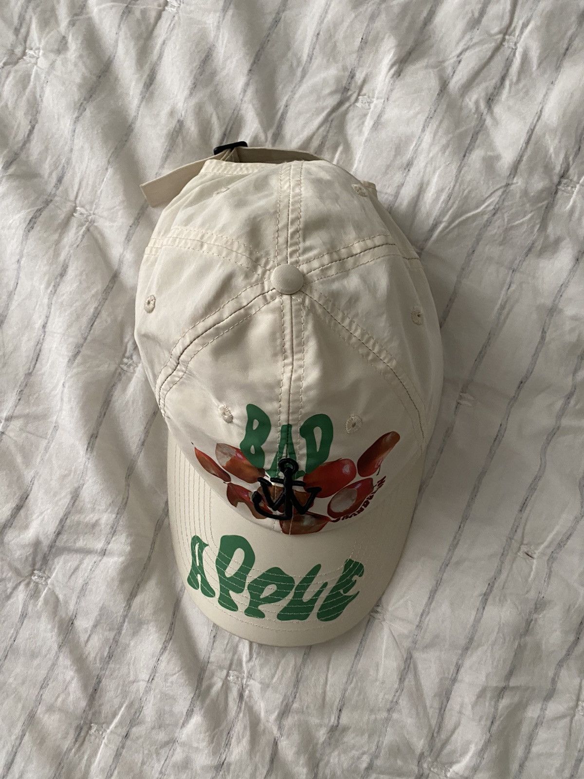 JW Anderson JW Anderson Off White Printed Cap Size ONE SIZE - 3 Thumbnail