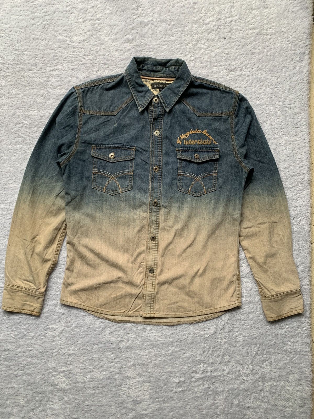 In The Attic In the attic western gradation shirt Size US L / EU 52-54 / 3 - 1 Thumbnail