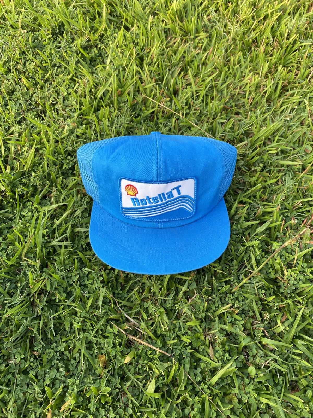 Other Vintage shell truckerhat patch 80s x vintage Size ONE SIZE - 1 Thumbnail