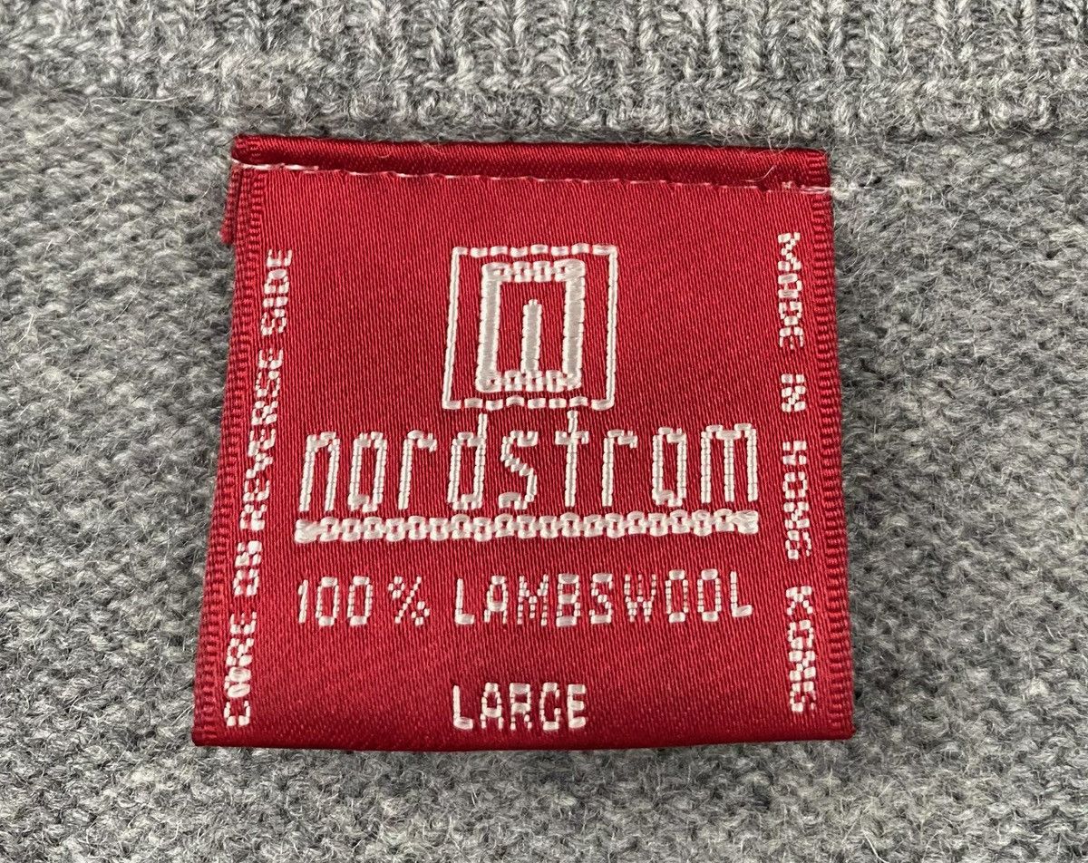 Nordstrom 90’s Nordstrom 100% Wool Grey Knit Sweater Vest Men’s Small Size US S / EU 44-46 / 1 - 3 Thumbnail