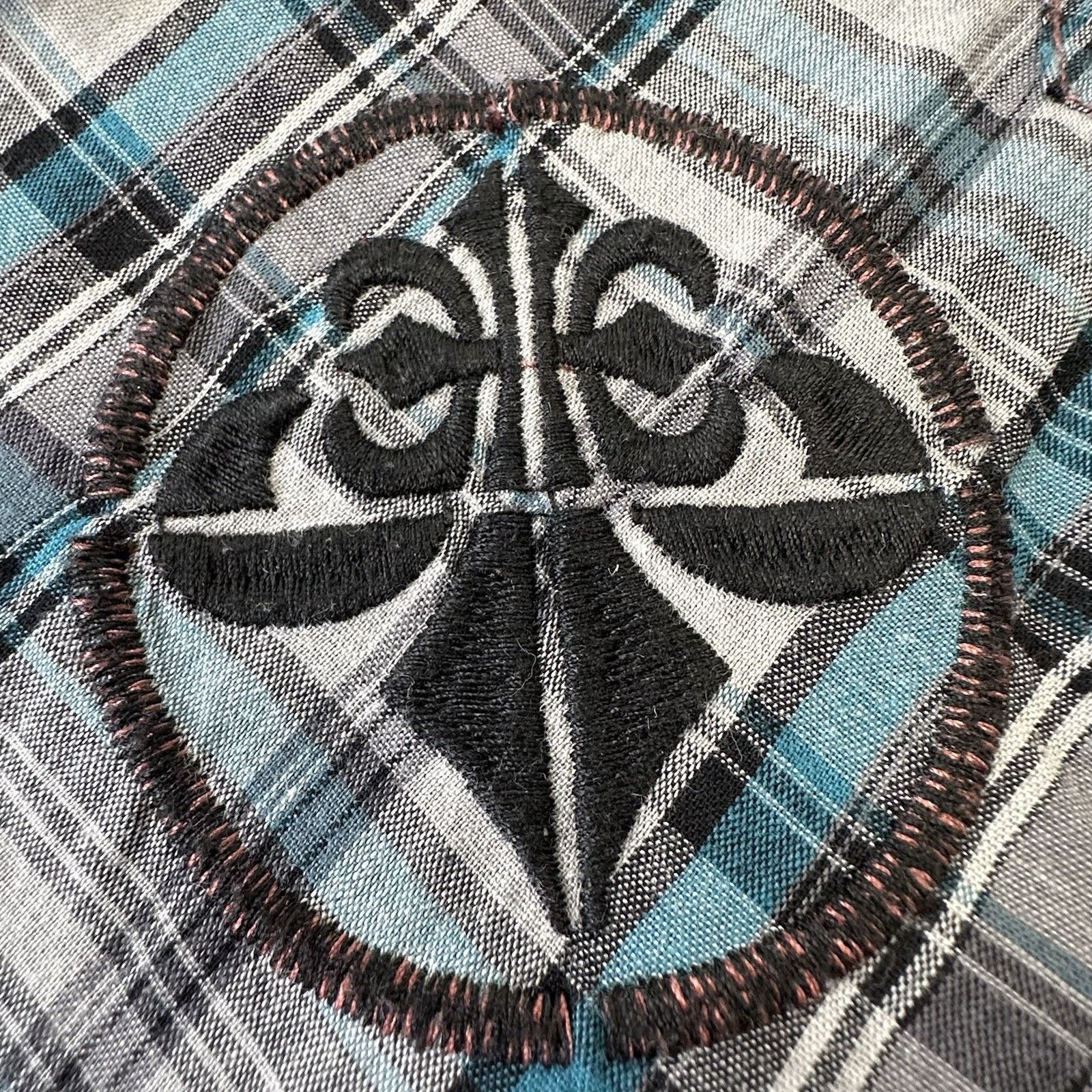 Affliction Affliction Black Premium Plaid Shirt XL Slim Fit Button Size US M / EU 48-50 / 2 - 9 Thumbnail