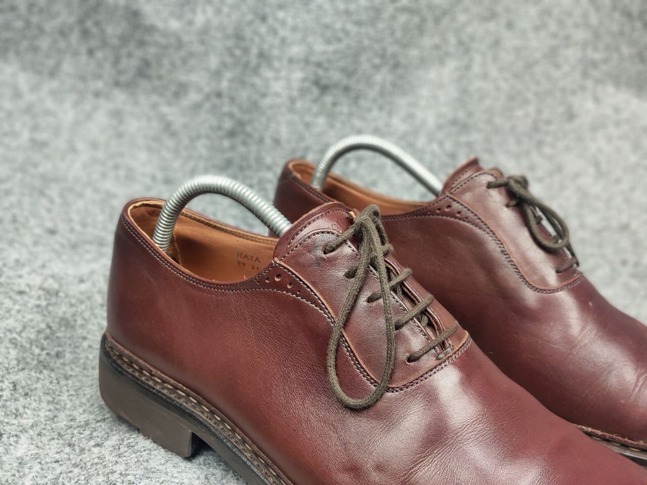 Heschung Heschung Design Crocus toe Brown derby Leather Mens Boots Size US 8 / EU 41 - 6 Thumbnail