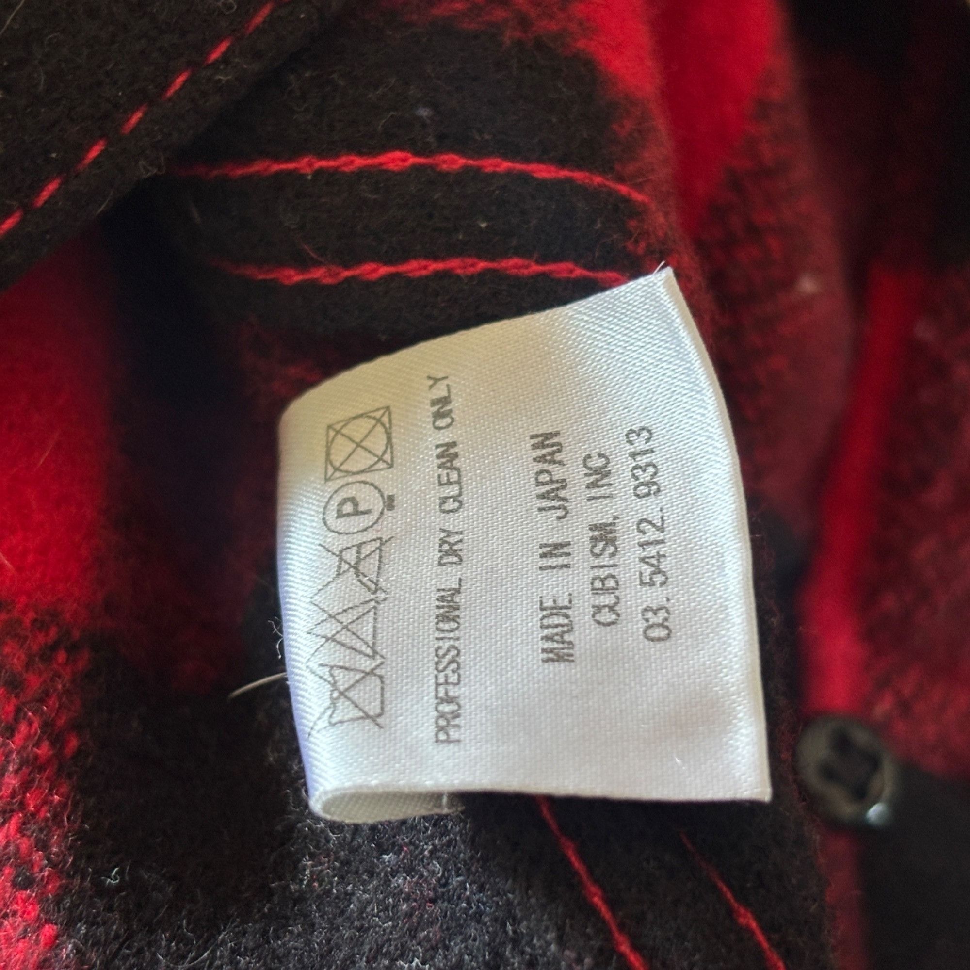 Visvim Visvim Japan Men's S Buffalo Plaid Layered Wool Flannel Jack Size US S / EU 44-46 / 1 - 5 Thumbnail