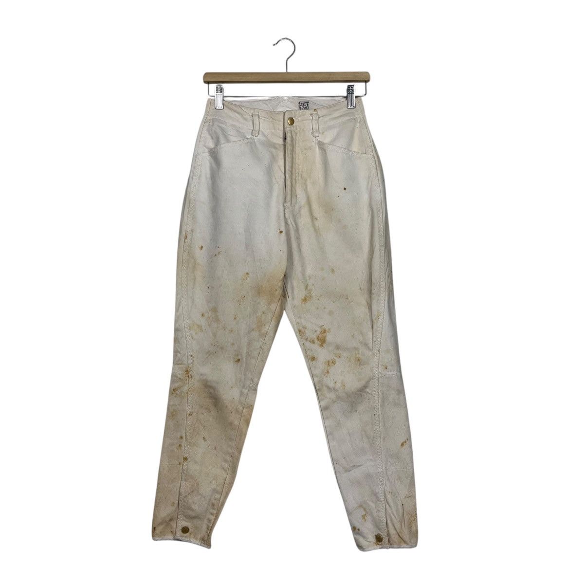 Junko Shimada Vintage Part 2 By Junko Shimada Distressed Stain Denim Size US 26 / EU 42 - 1 Thumbnail
