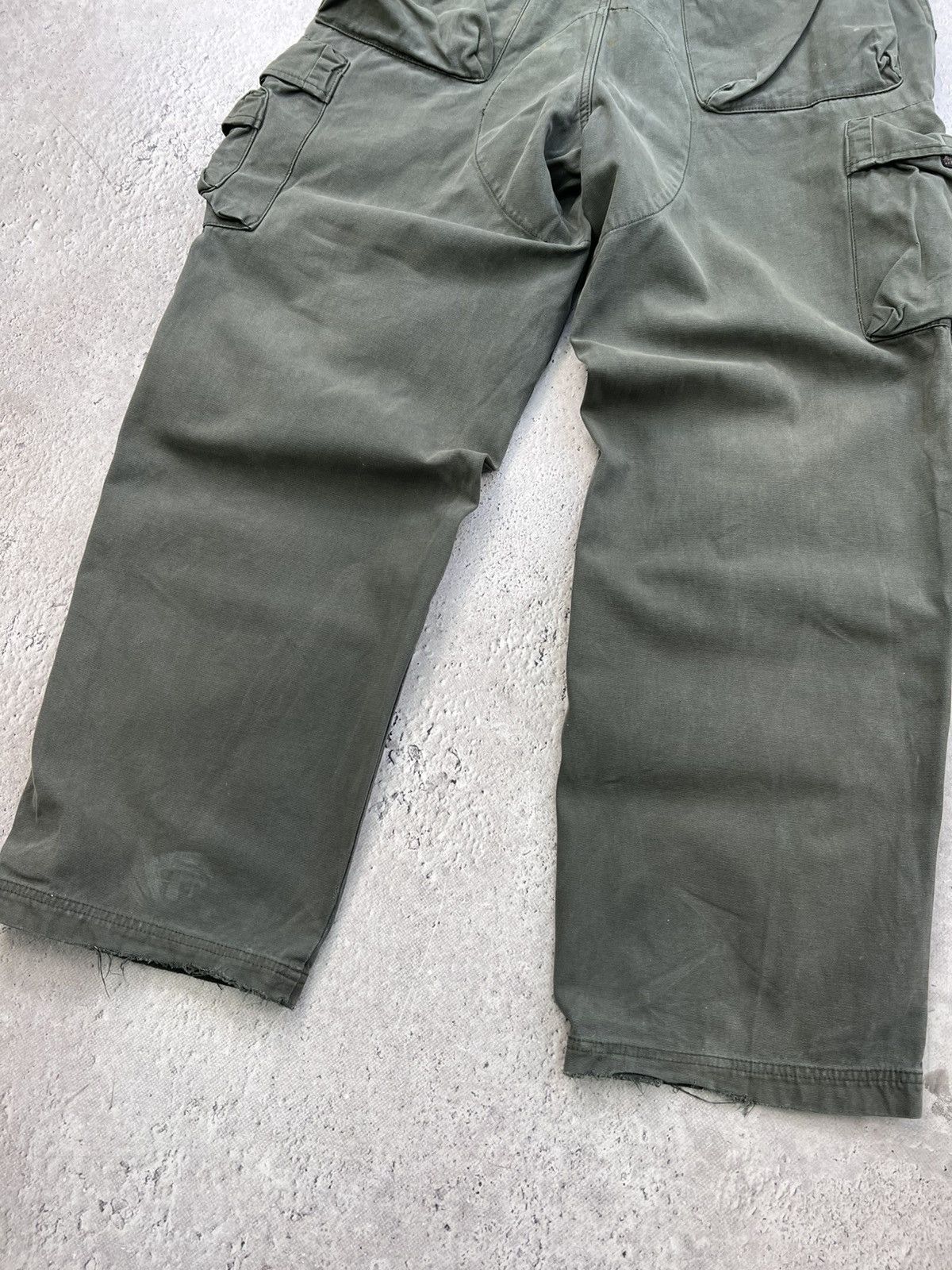 14th Addiction × Japanese Brand × Le Grande Bleu (L.G.B.) Junya Watanabe G Star Style Raw Bondage GOA Cargo Pants Size US 32 / EU 48 - 12 Thumbnail