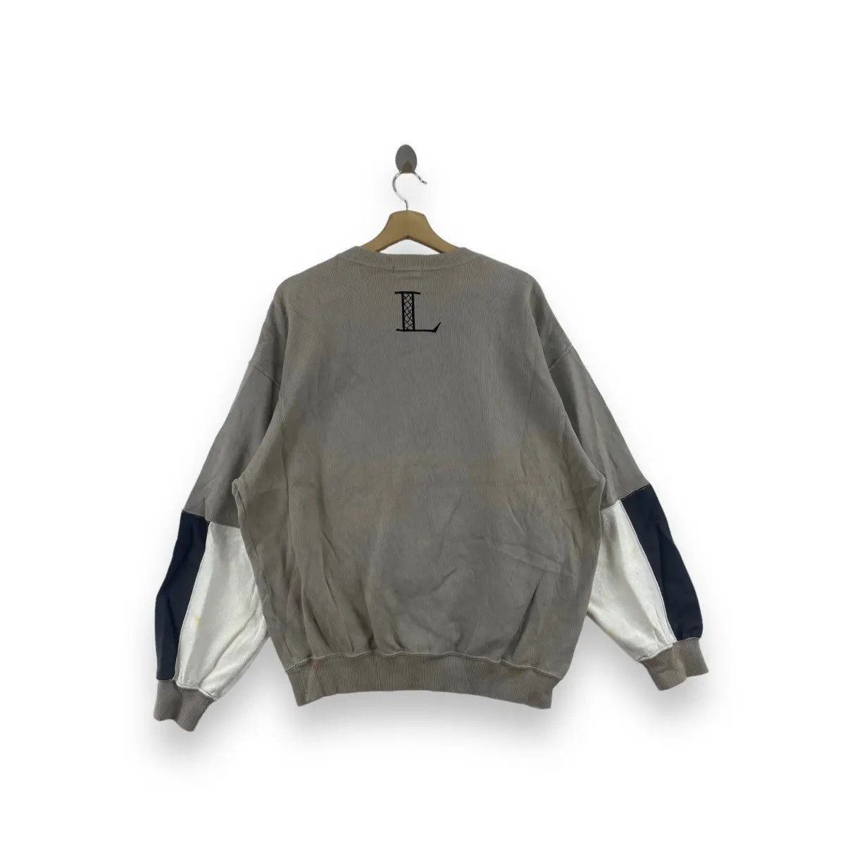 Lancel Vintage 90’ LANCEL PARIS ARTWORK Embroidered Sweatshirt Size XXL / US 16-18 / IT 52-54 - 2 Thumbnail