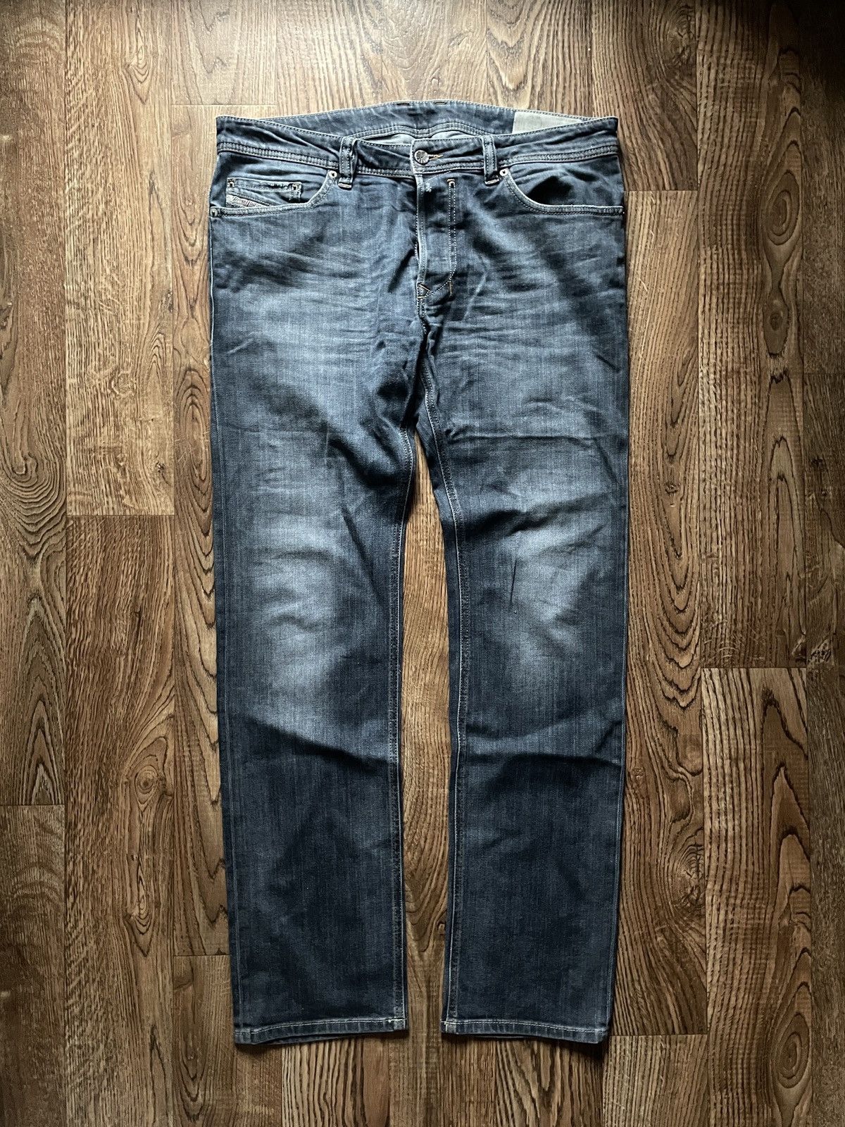 Diesel Diesel Safado Distressed Blue Jeans Vintage 00s Y2K Size US 33 - 2 Thumbnail