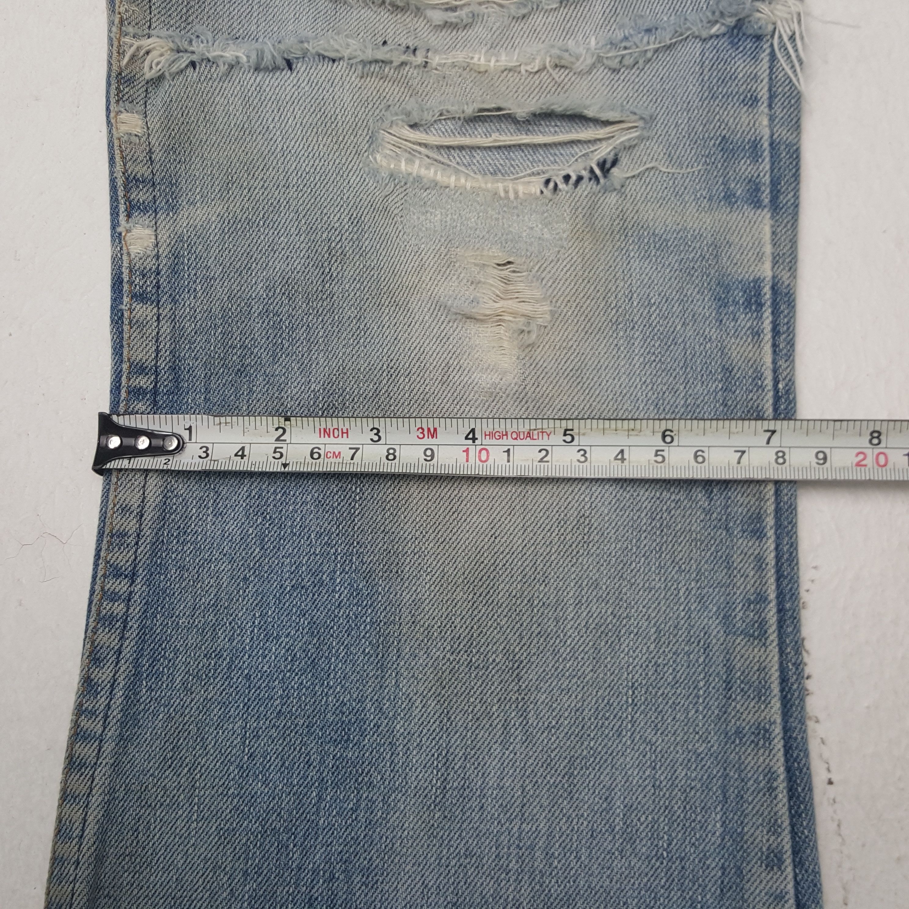 Levi's × Vintage Vintage Levi's Distressed Style Denim Jeans Size US 28 / EU 44 - 10 Thumbnail